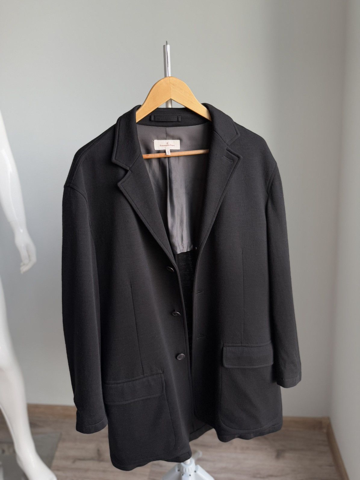 Ermenegildo Zegna Ermenegildo Zegna Light Coat Wool Size 52 Italy Size US L / EU 52-54 / 3 - 4 Thumbnail