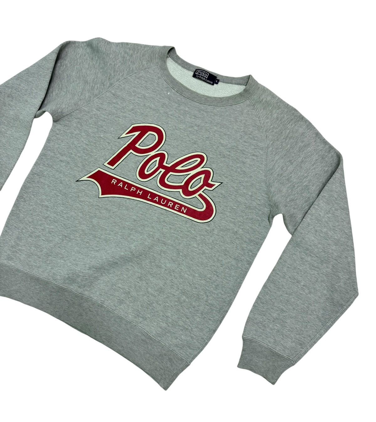 Polo Ralph Lauren × Ralph Lauren × Vintage Vintage Polo Ralph Lauren Spell Out Sweatshirts Size US L / EU 52-54 / 3 - 3 Thumbnail