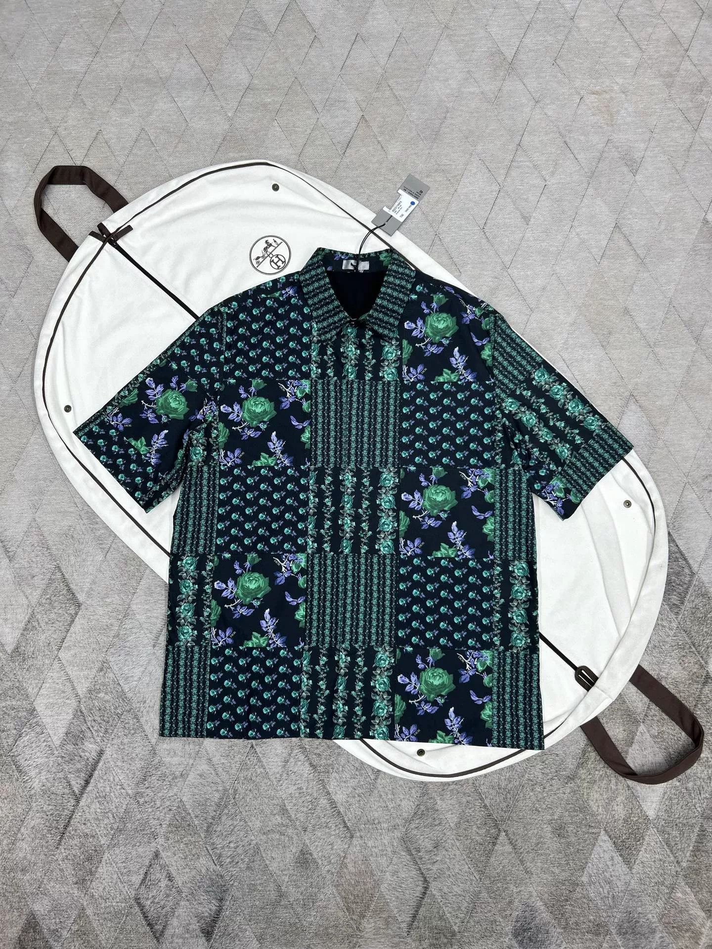 Dior Dior Floral Short-Sleeve Shirt Size US XXS / EU 40 - 1 Thumbnail