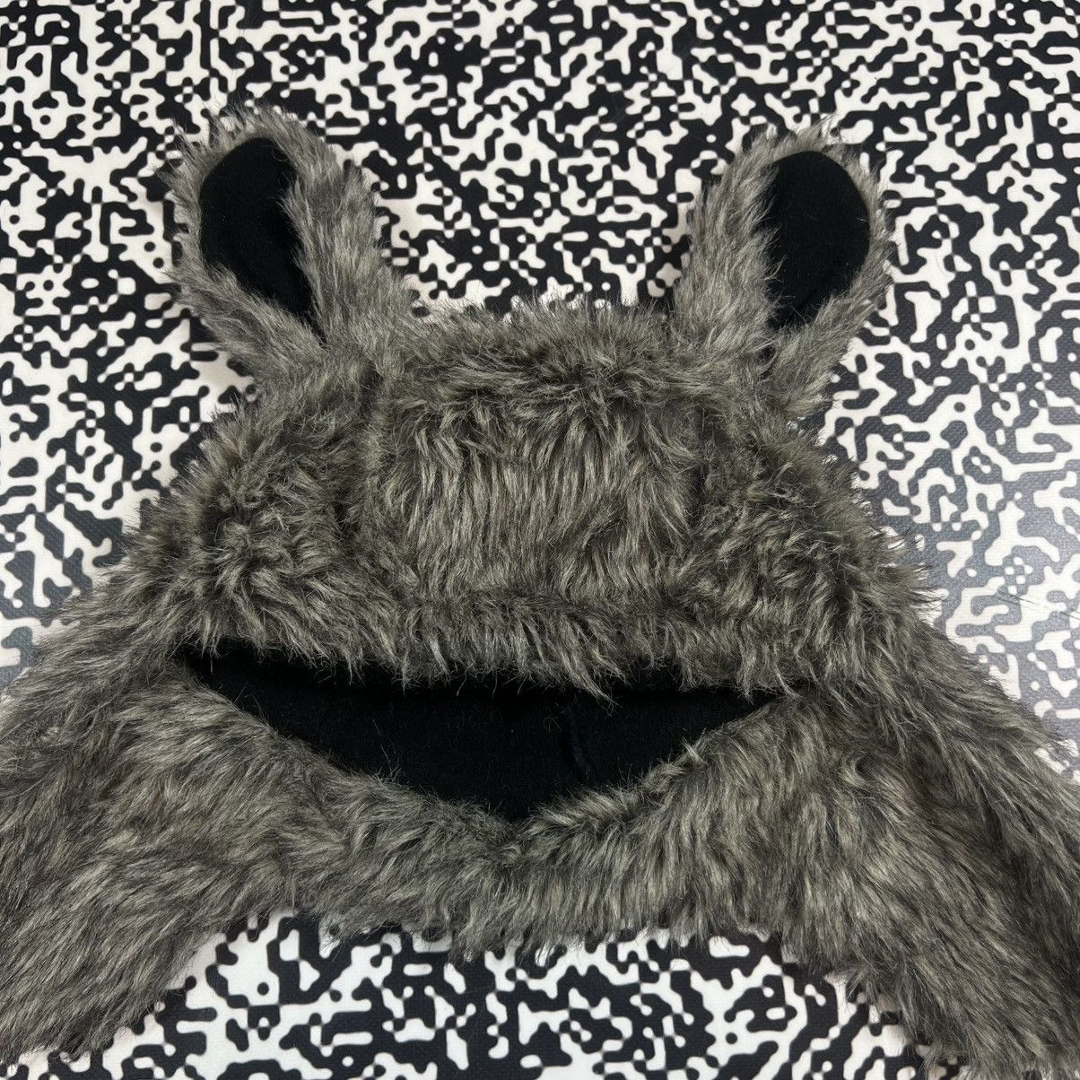 20471120 Vintage Y2K Japanese Alt Mohair Style Rabbit Hat Size ONE SIZE - 6 Thumbnail