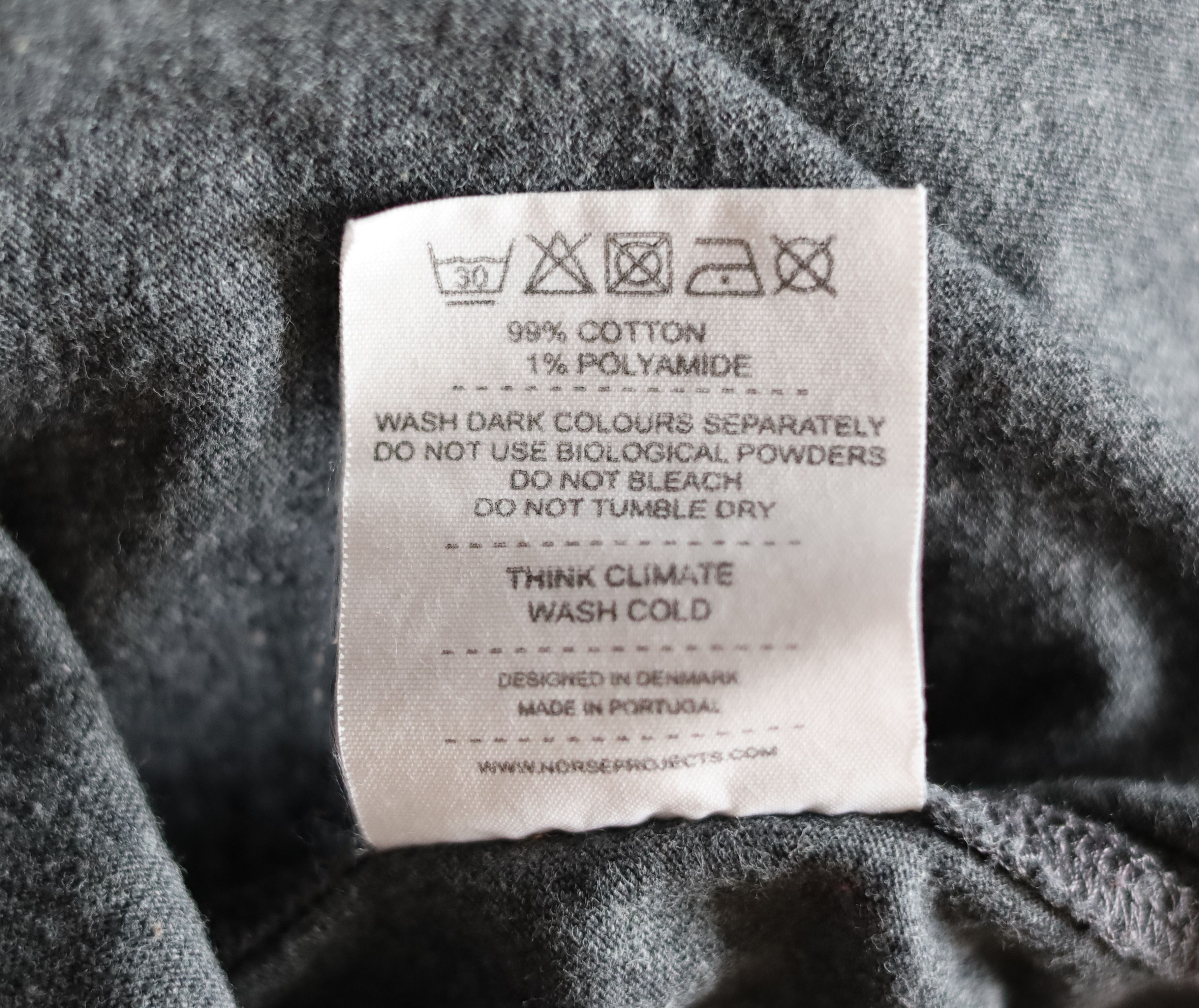Norse Projects Norse Projects Aske Perforated Jersey Long Sleeve Size M Size US M / EU 48-50 / 2 - 7 Thumbnail