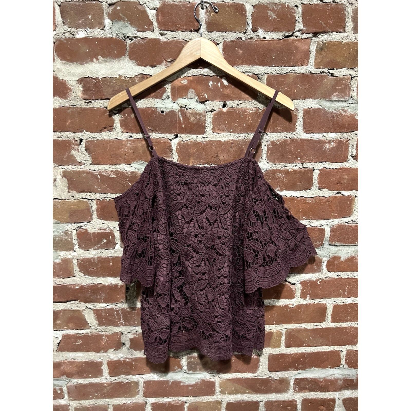 Vintage Miss Chevious Womens Blouse Short Sleeve Knit Purple XL Size XL / US 12-14 / IT 48-50 - 2 Thumbnail