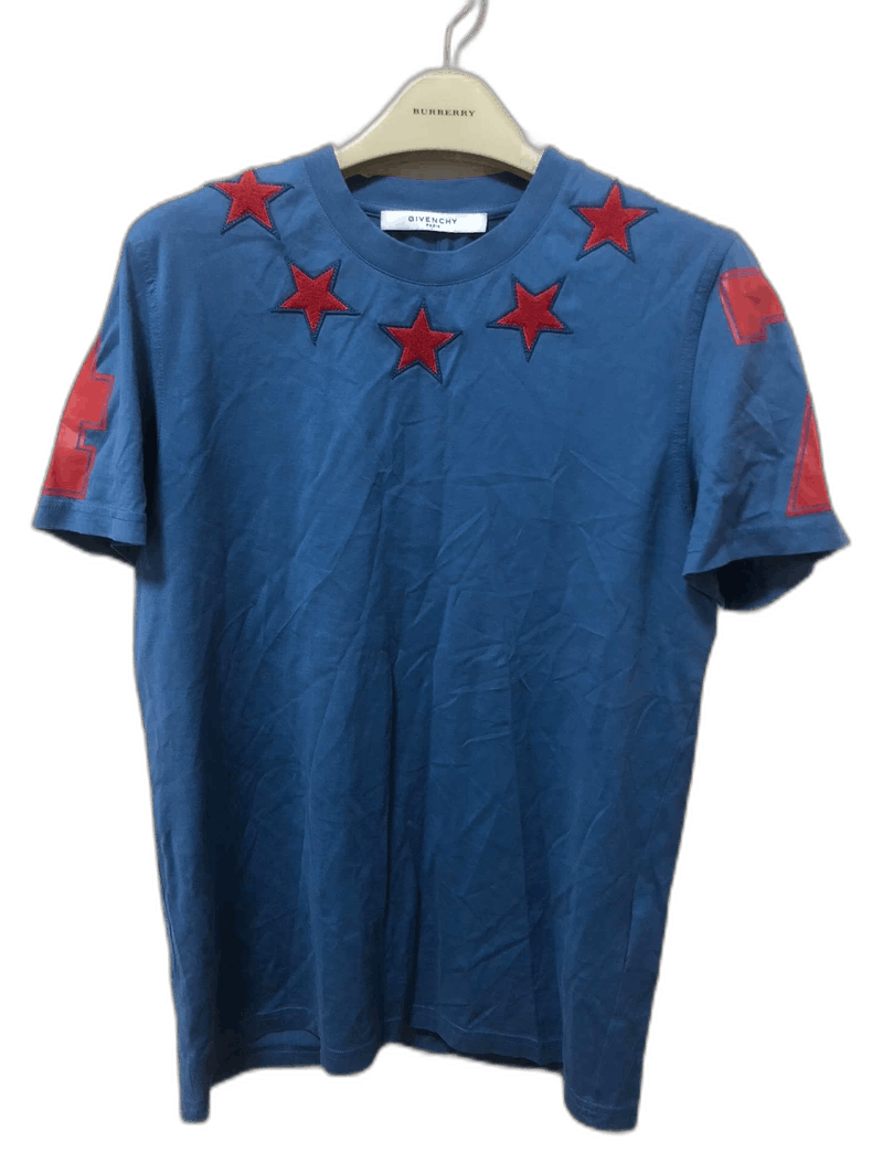Givenchy Givenchy Short Sleeve Blue Star T-Shirt XS Size US XS / EU 42 / 0 - 1 Thumbnail