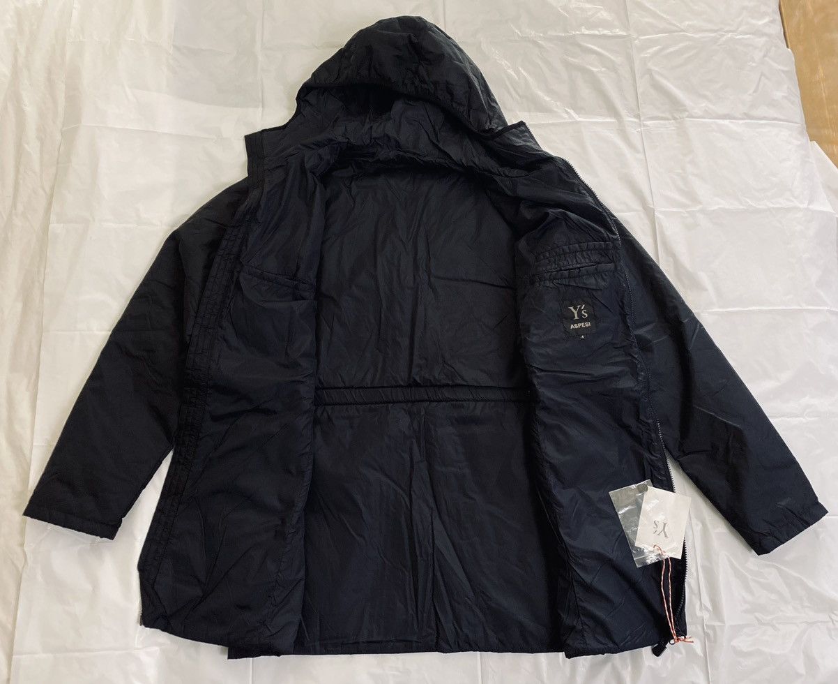 Y's Yohji Yamamoto Ys x Aspesi Black Hooded Fishtail Parka 4 NW Size US XL / EU 56 / 4 - 7 Thumbnail