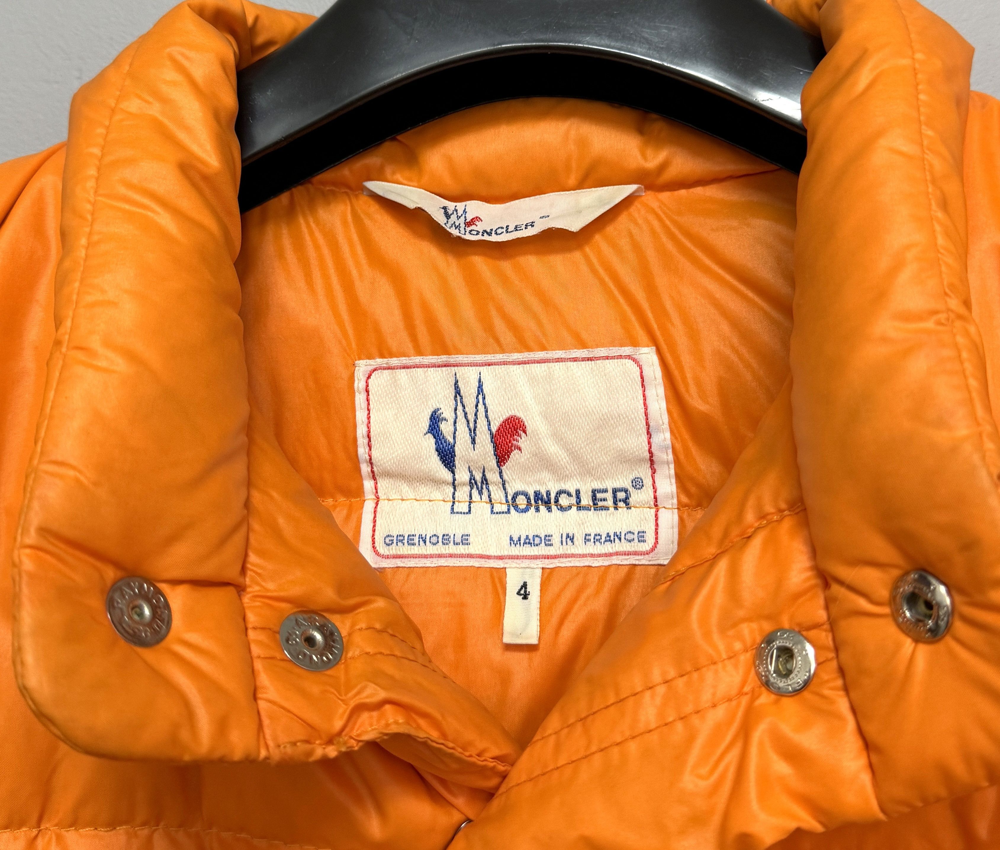 Moncler Moncler Grenoble Down Gilet Puffer Vest Orange Size 4 Size US L / EU 52-54 / 3 - 3 Thumbnail