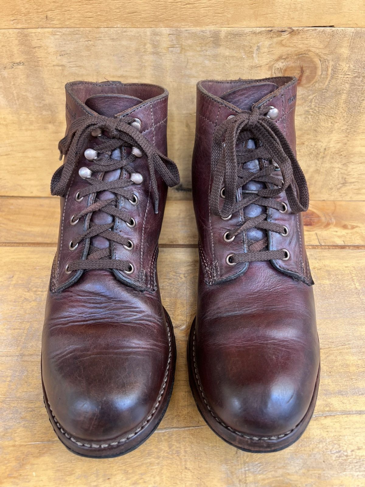 Wolverine Wolverine 1000 Mile Plain Toe Brown Leather Boots Size US 7 Size US 7 / EU 40 - 5 Thumbnail