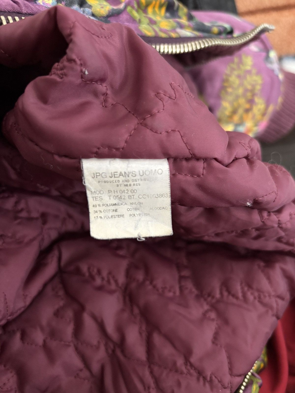 Jean Paul Gaultier JPG Jean’s 2000s Floral Bomber Jacket Archive Size US M / EU 48-50 / 2 - 8 Thumbnail