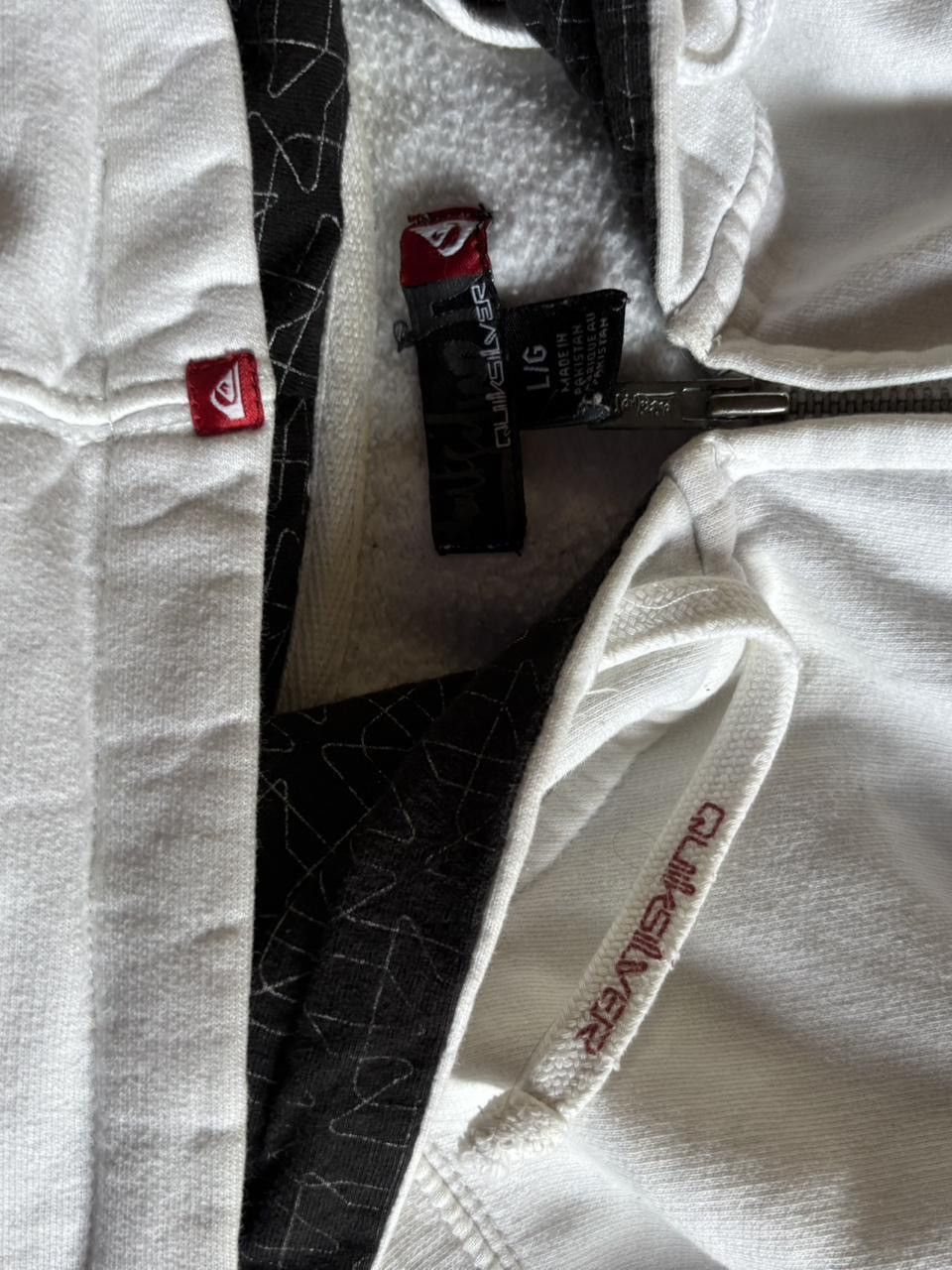 Quiksilver Men's quiksilver zip up hoodie Size US L / EU 52-54 / 3 - 5 Thumbnail