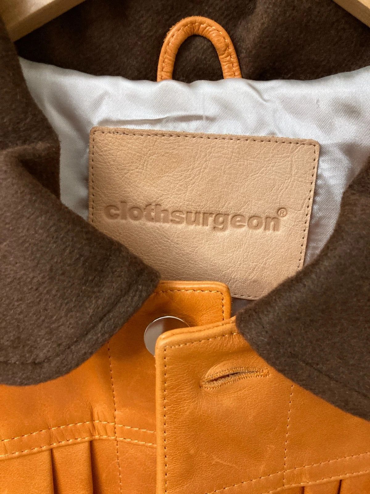 clothsurgeon Leather Jacket Orange Medium/Large Made in England Size US M / EU 48-50 / 2 - 2 Thumbnail