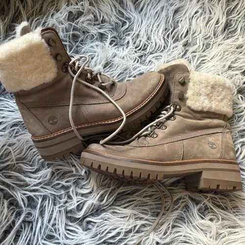 Timberland Timberland Women's Courmayeur Valley Sz 6 Shearling Waterpro Size US 6 / IT 36 - 4 Thumbnail