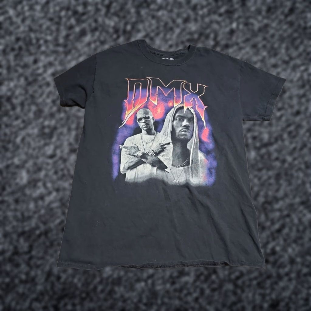 Vintage VINTAGE DMX Rap Concert T-Shirt Mens Medium Black Graphic Print Hip Hop Music Size US M / EU 48-50 / 2 - 1 Thumbnail