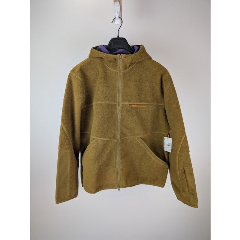 Aime Leon Dore × New Balance o1rshd1 Fleece Full Zip Jacket in Brown Size US XL / EU 56 / 4 - 2 Thumbnail