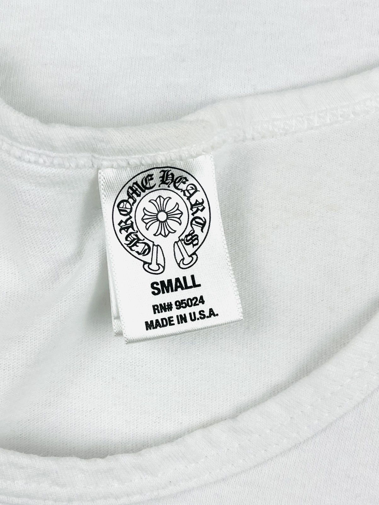 Chrome Hearts Chrome Hearts Made In Hollywood Star Tank Top White Size US S / EU 44-46 / 1 - 6 Thumbnail