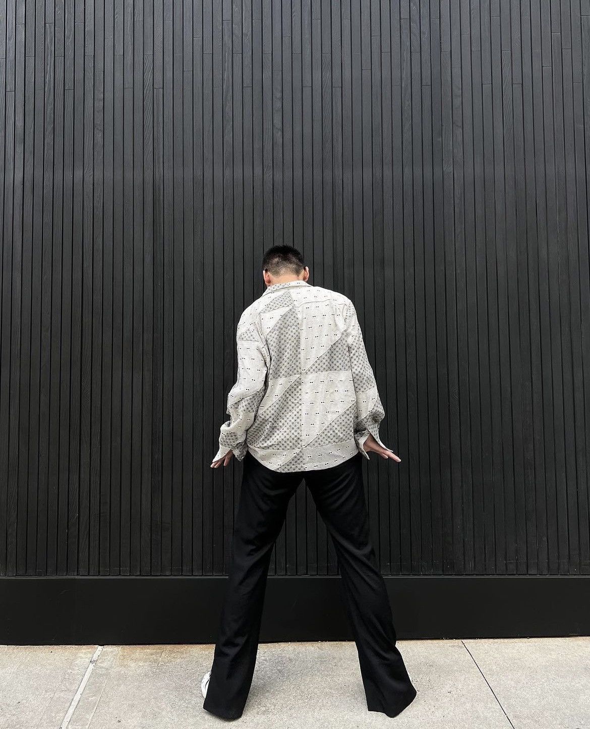 Yohji Yamamoto Yohji Yamamoto Side Zippered Flared Trousers Size US 30 / EU 46 - 7 Thumbnail