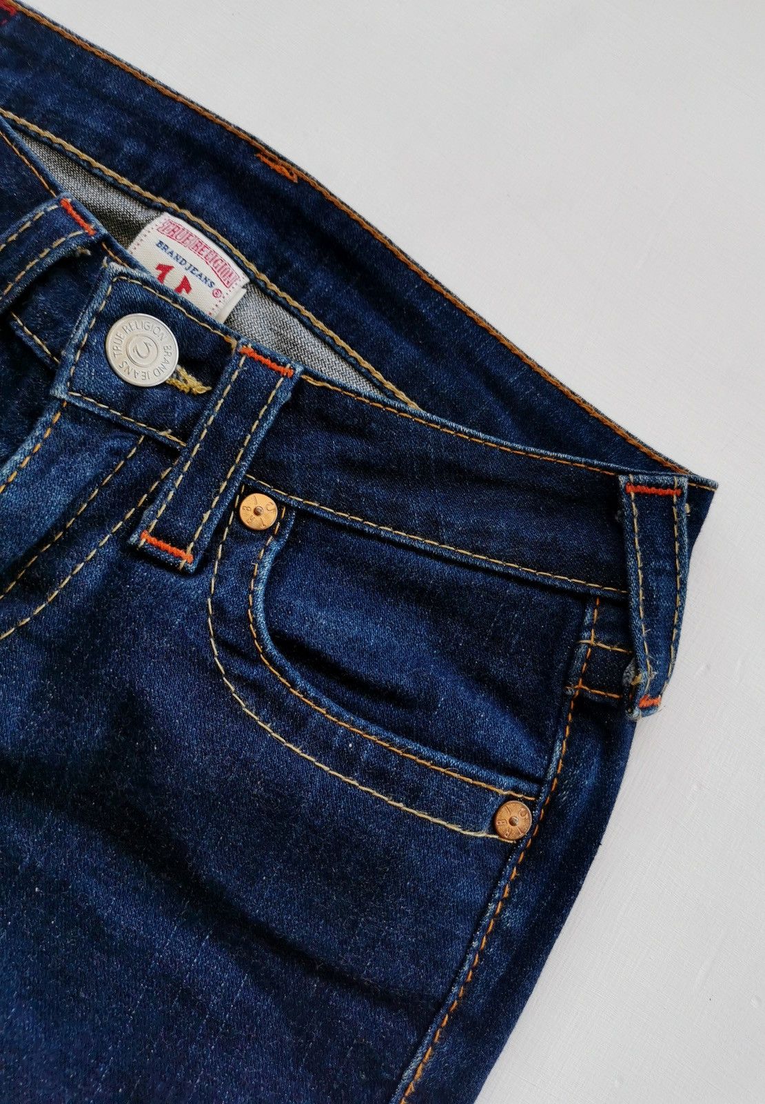 True Religion Diamond Trim True Religion Bootcut Flare Jeans Size 26" / US 2 / IT 38 - 8 Thumbnail
