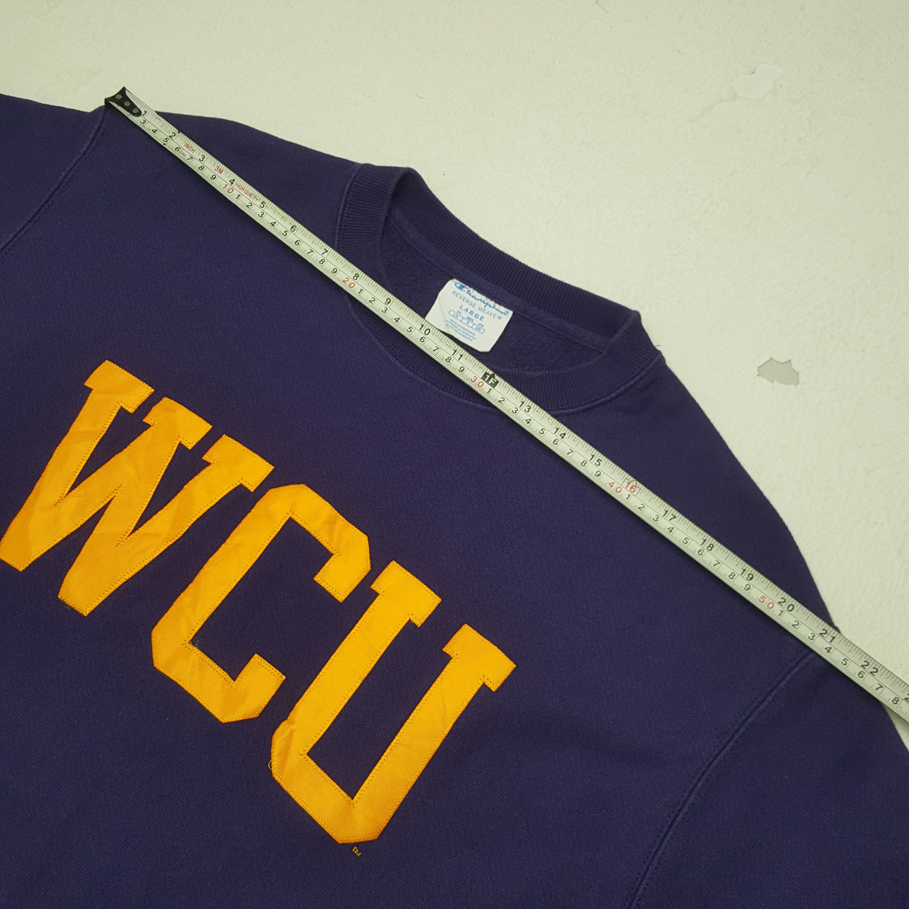 Champion × Vintage Vintage Champion WCU Western Carolina University Sweatshirt Size US L / EU 52-54 / 3 - 5 Thumbnail
