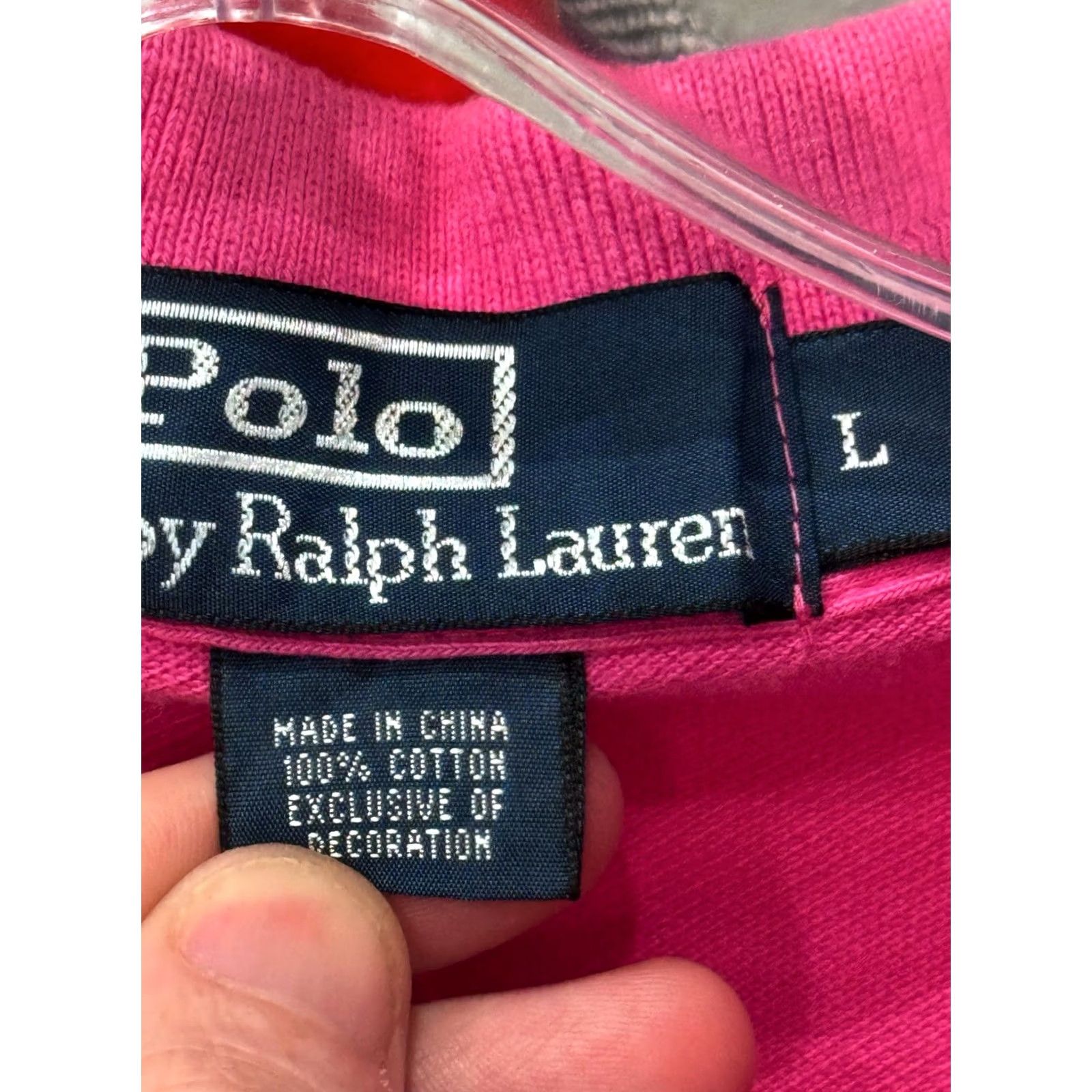 Polo Ralph Lauren Polo Ralph Lauren Polo Shirt L Mens Pink Orange Pony POLO SHIRT Large L Size US L / EU 52-54 / 3 - 5 Thumbnail