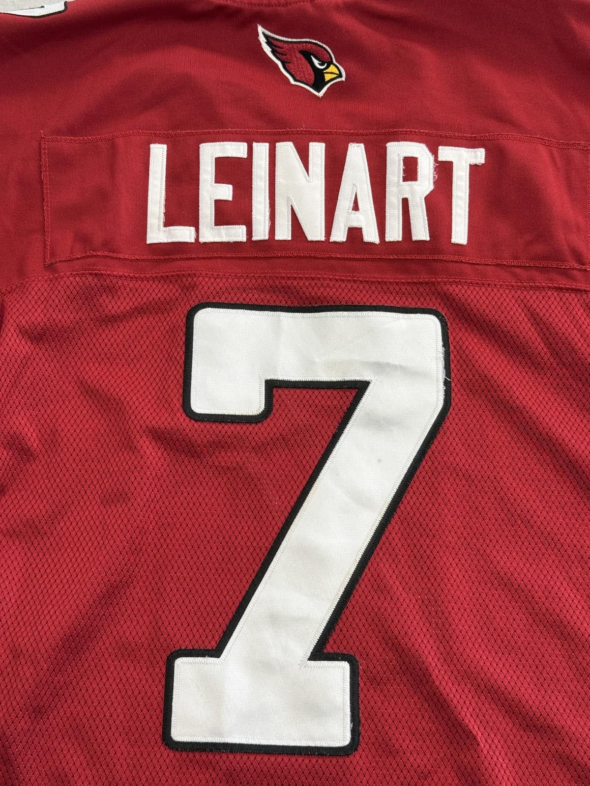 NFL Matt Leinart Football Jersey Arizona Cardinals #7 Stitched Size US XL / EU 56 / 4 - 8 Thumbnail