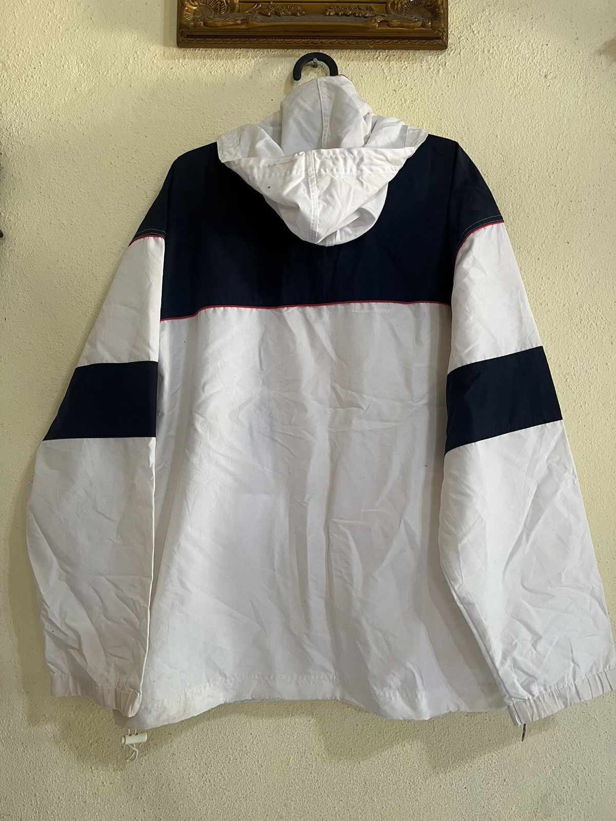 Fila Vintage Fila Windbreaker Hoodie Big Logo Size US XL / EU 56 / 4 - 6 Thumbnail