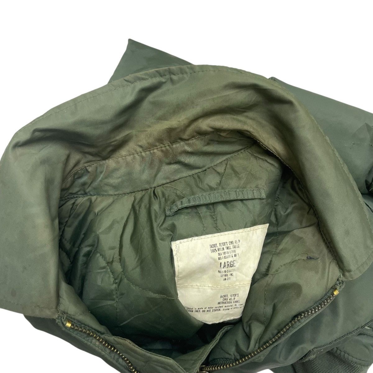 Alpha Industries 💥Vintage Cwu 45p Bomber Size US L / EU 52-54 / 3 - 5 Thumbnail