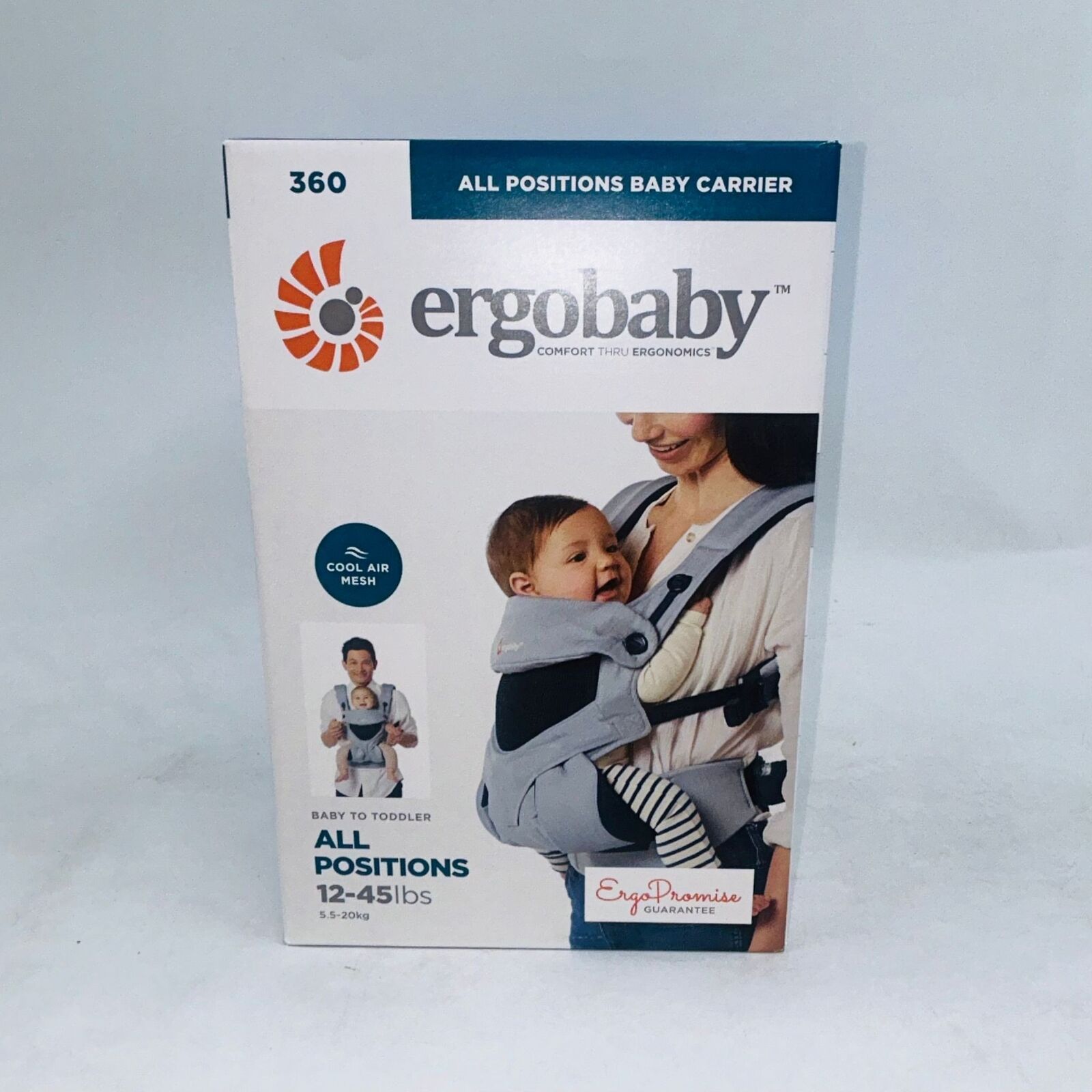 Other ERGOBABY CHAMBRAY ALL POSITIONS 360 LIGHTWEIGHT BABY CARRIER Size ONE SIZE - 1 Thumbnail