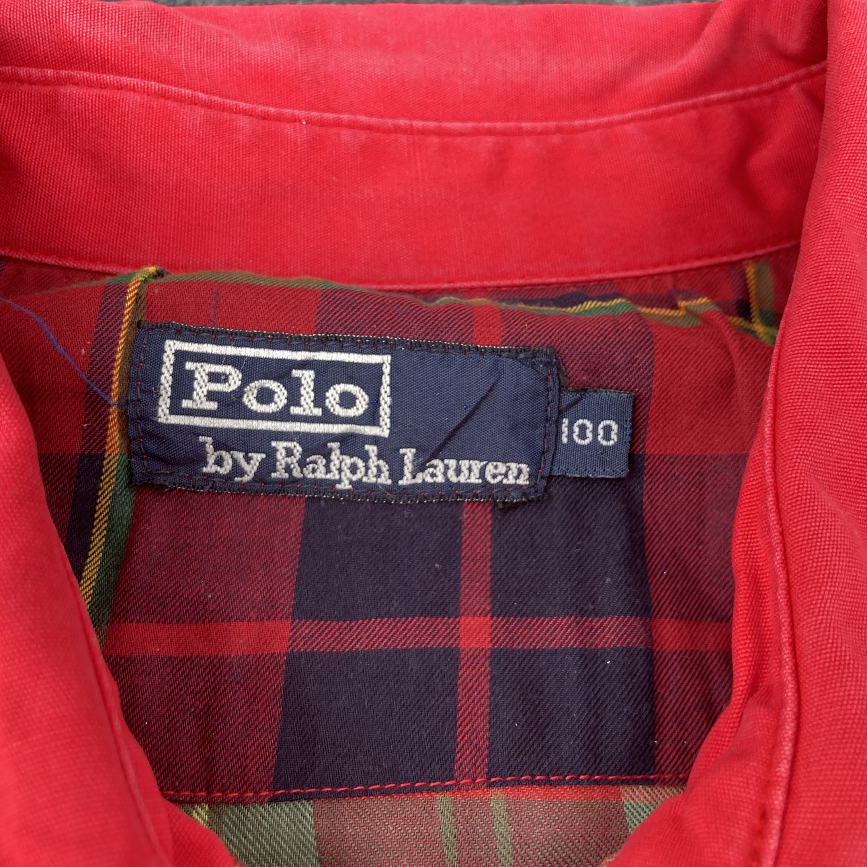 Polo Ralph Lauren × Vintage Vtg Polo Ralph Lauren 90s Long Sleeve Mods Jacket Size US L / EU 52-54 / 3 - 4 Thumbnail