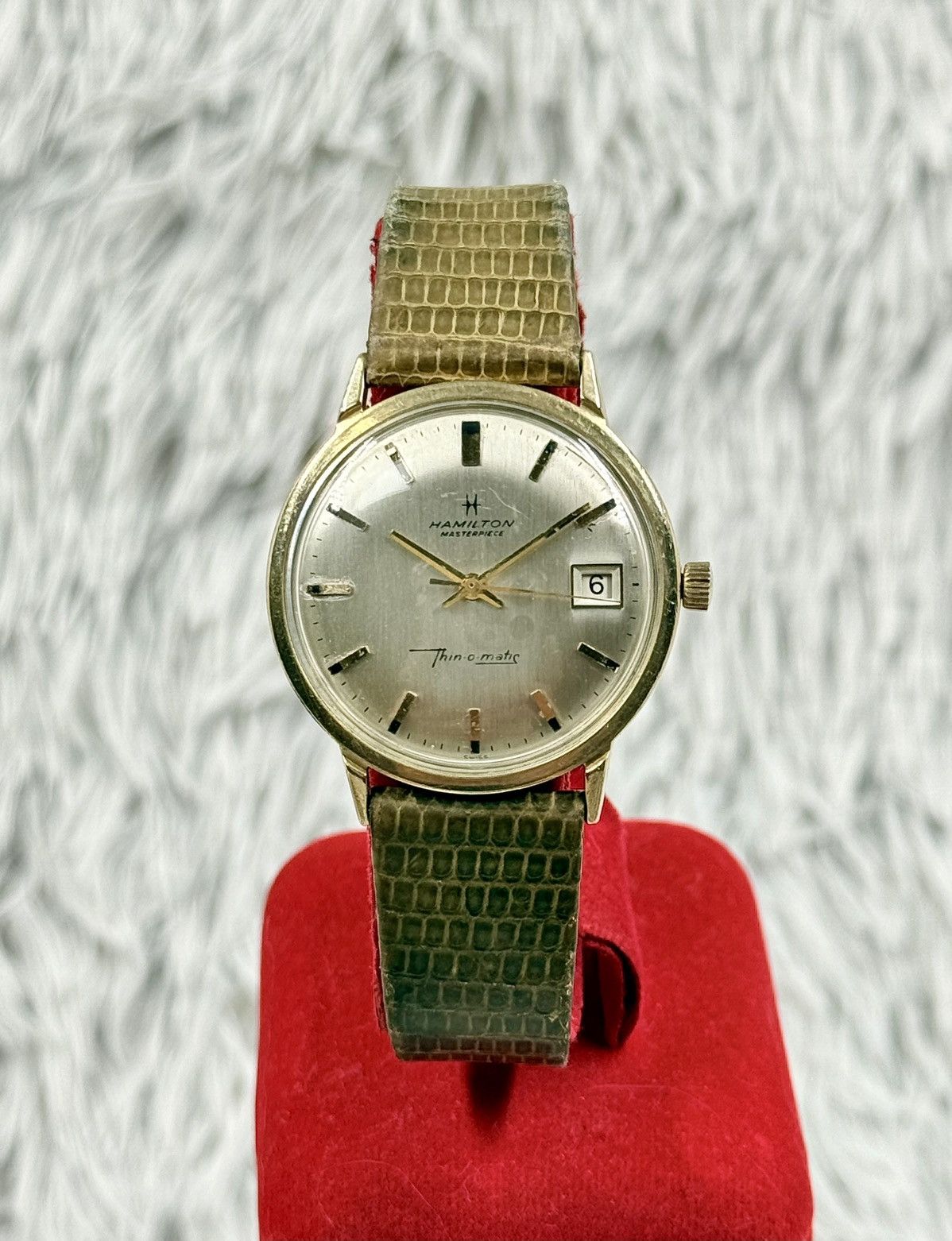 Vintage Vintage HAMILTON MASTERPIECE Thin-O-Matic Manual Men’s Watch Size ONE SIZE - 1 Thumbnail