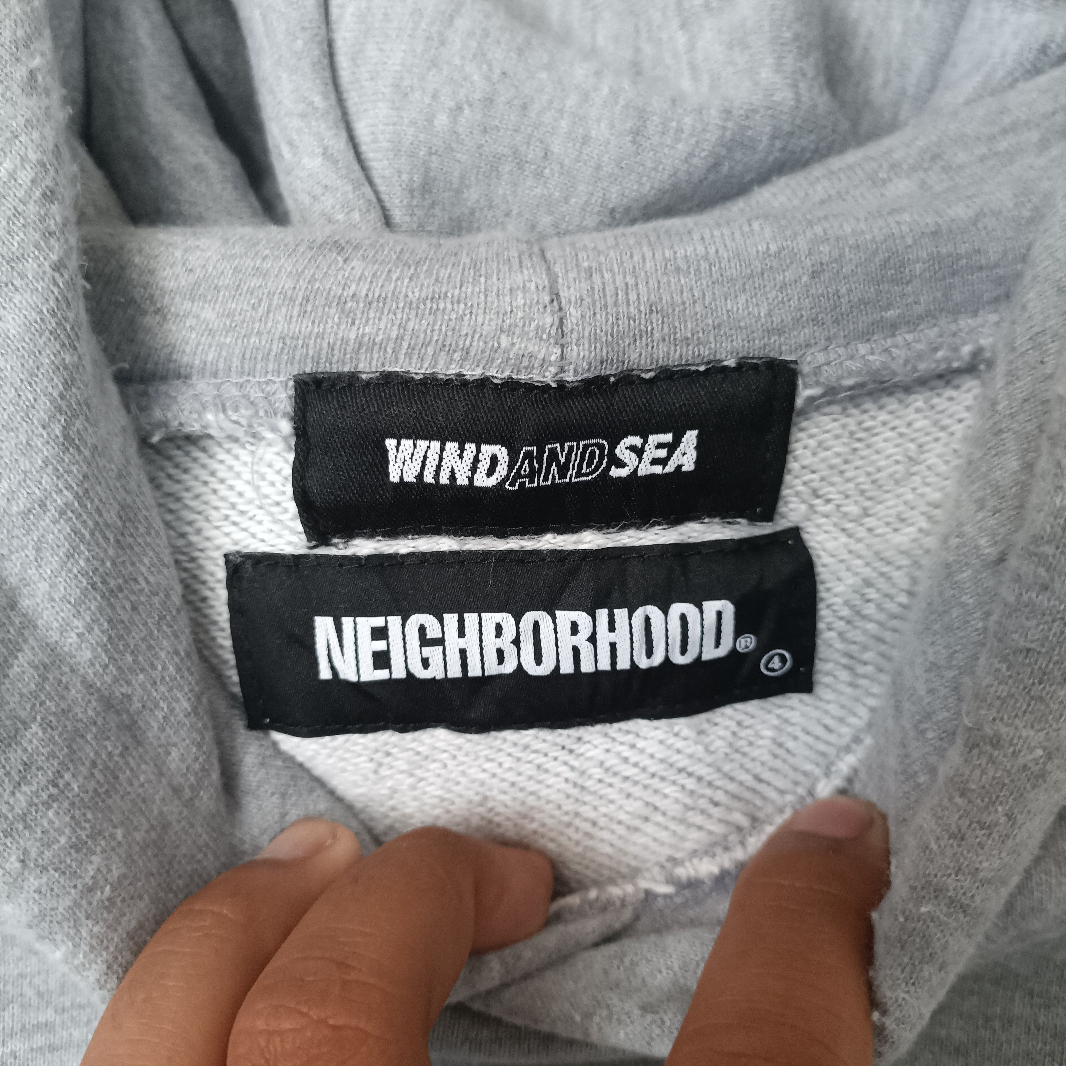 Japanese Brand Neighborhood X Wind And Sea Hoodie Size US L / EU 52-54 / 3 - 5 Thumbnail