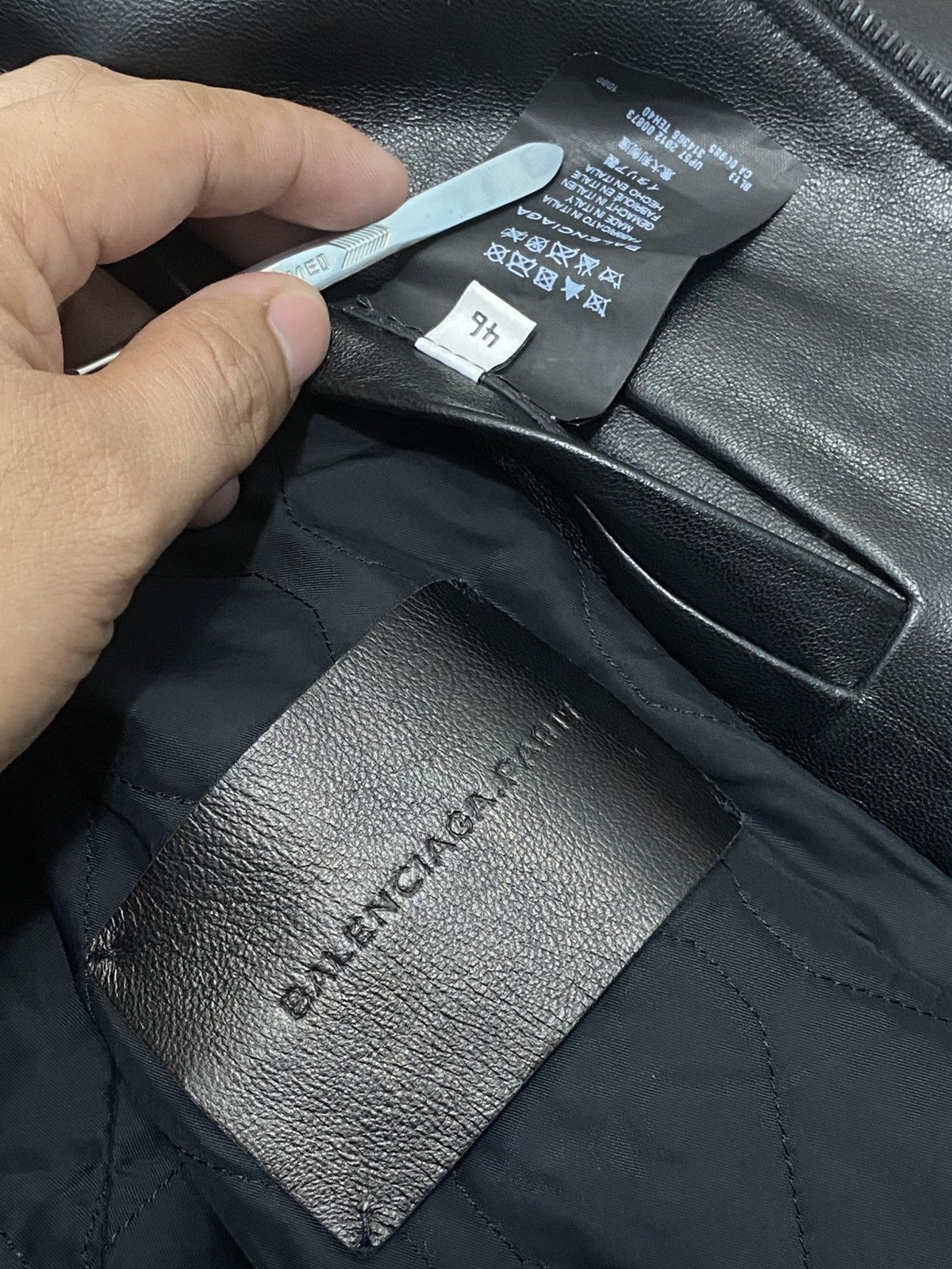 Balenciaga BALENCIAGA Biker Leather Jacket❗️ Size US S / EU 44-46 / 1 - 15 Thumbnail