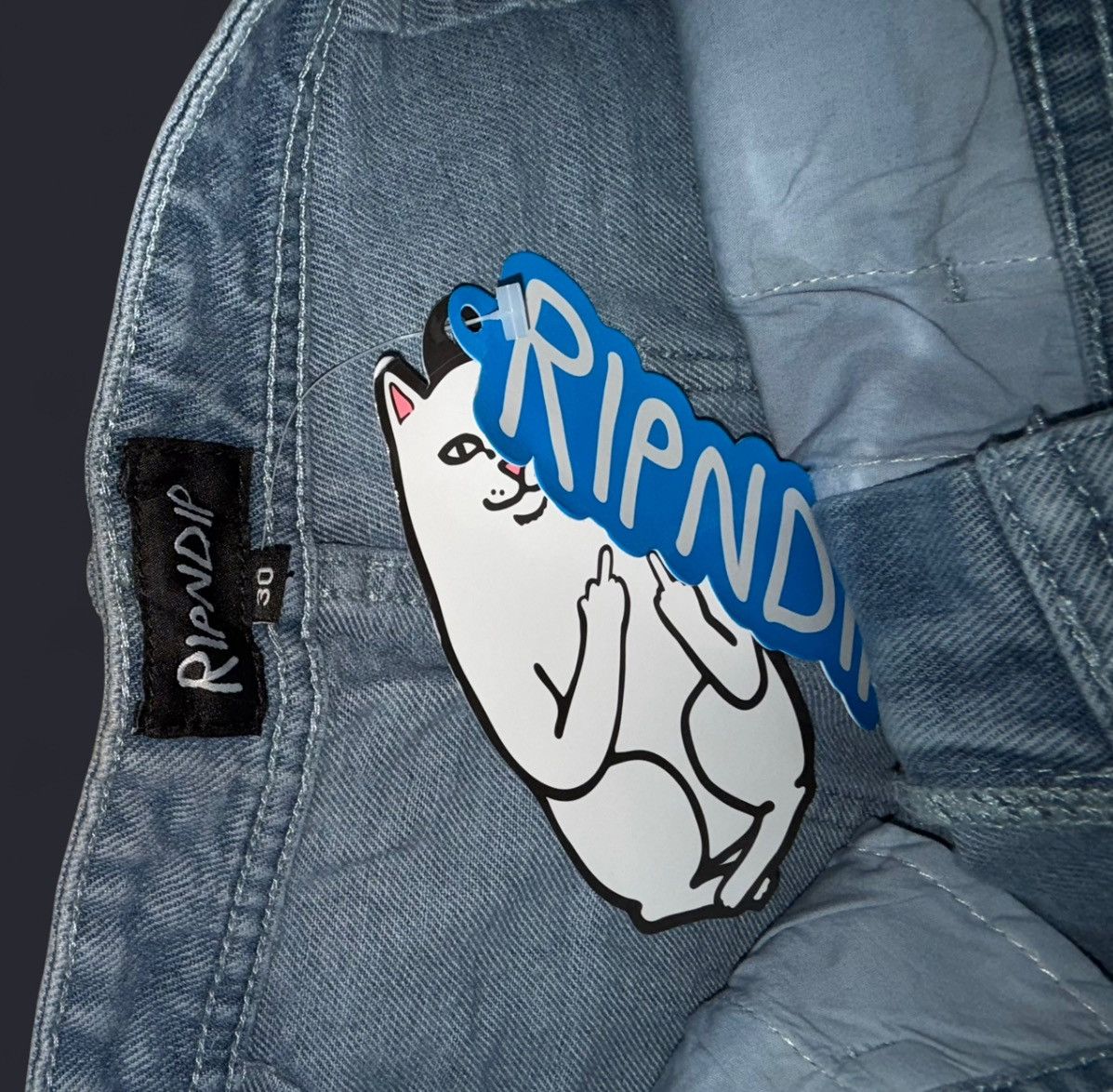 RIPNDIP Rip n dip denim shorts Size US 30 / EU 46 - 3 Thumbnail