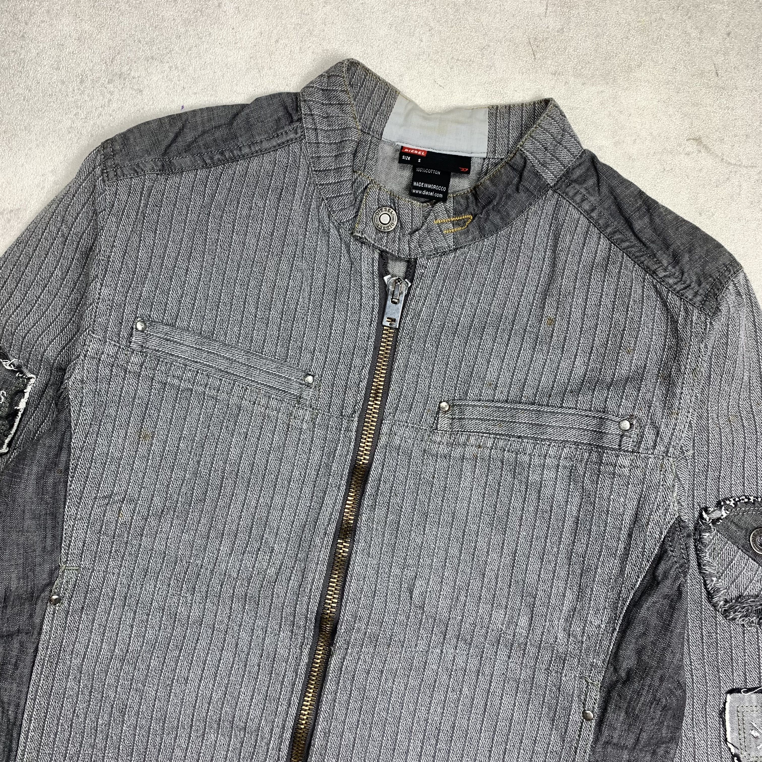 Diesel Vintage Diesel Y2K Denim Jacket Size US S / EU 44-46 / 1 - 3 Thumbnail