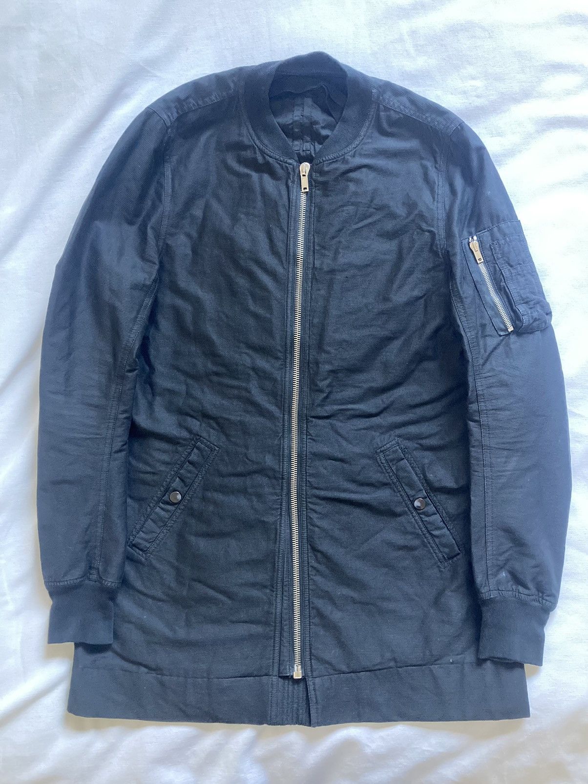 Rick Owens Rick Owens Drkshdw Lightweight Bomber Size US M / EU 48-50 / 2 - 1 Thumbnail