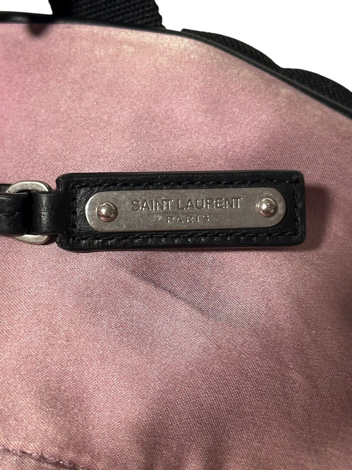 Saint Laurent Paris Saint Laurent 2018 Ombre Satin Faded Rainbow City Backpack Size ONE SIZE - 18 Thumbnail