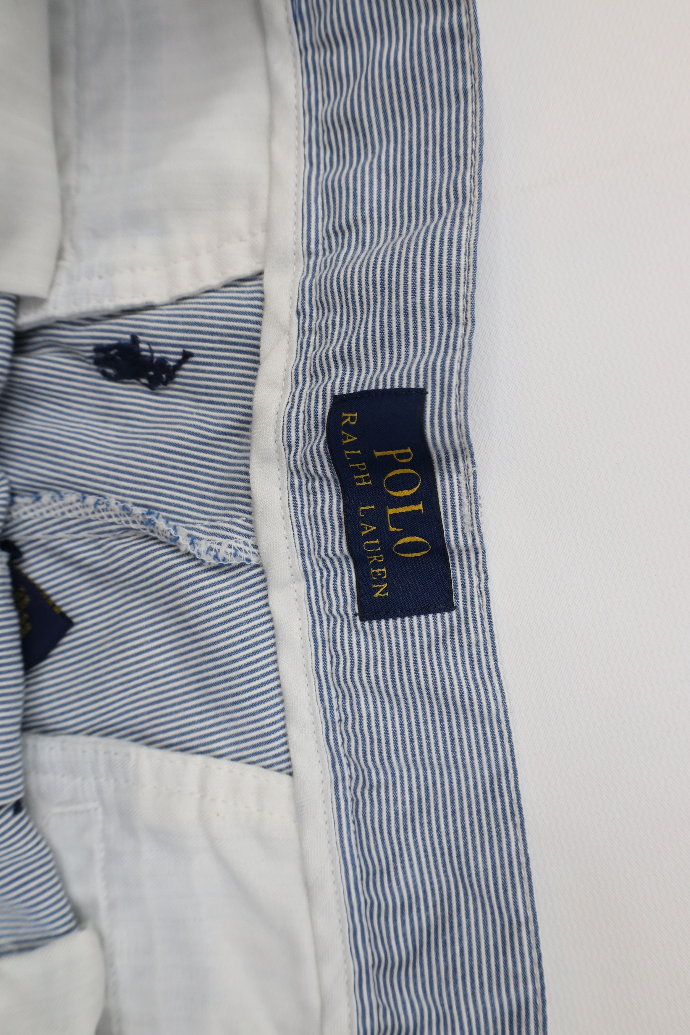 Polo Ralph Lauren Vintage Ralph Lauren Pony All Over Print Chino Shorts Size US 33 - 6 Thumbnail