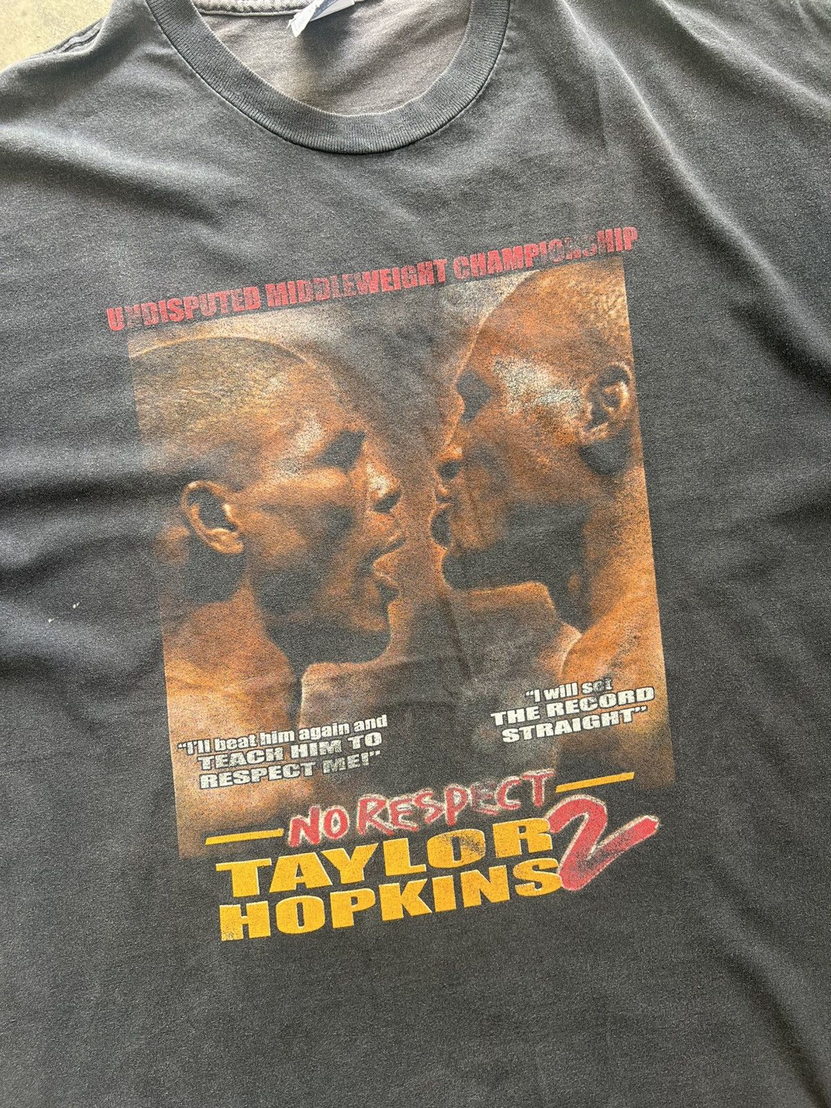 Rap Tees Vintage Rare Taylor vs Hopkins Rap Tee Boxing WBC XXL Size US XXL / EU 58 / 5 - 7 Thumbnail