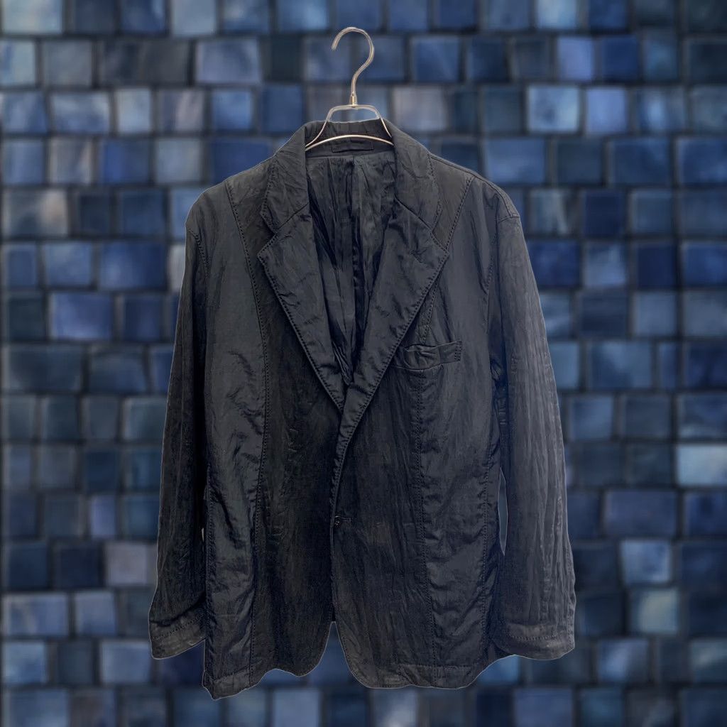 Issey Miyake ISSEY MIYAKE Tailored Jacket LONG SLEEVE MEN BLACK SIZE L USED Size US L / EU 52-54 / 3 - 1 Thumbnail