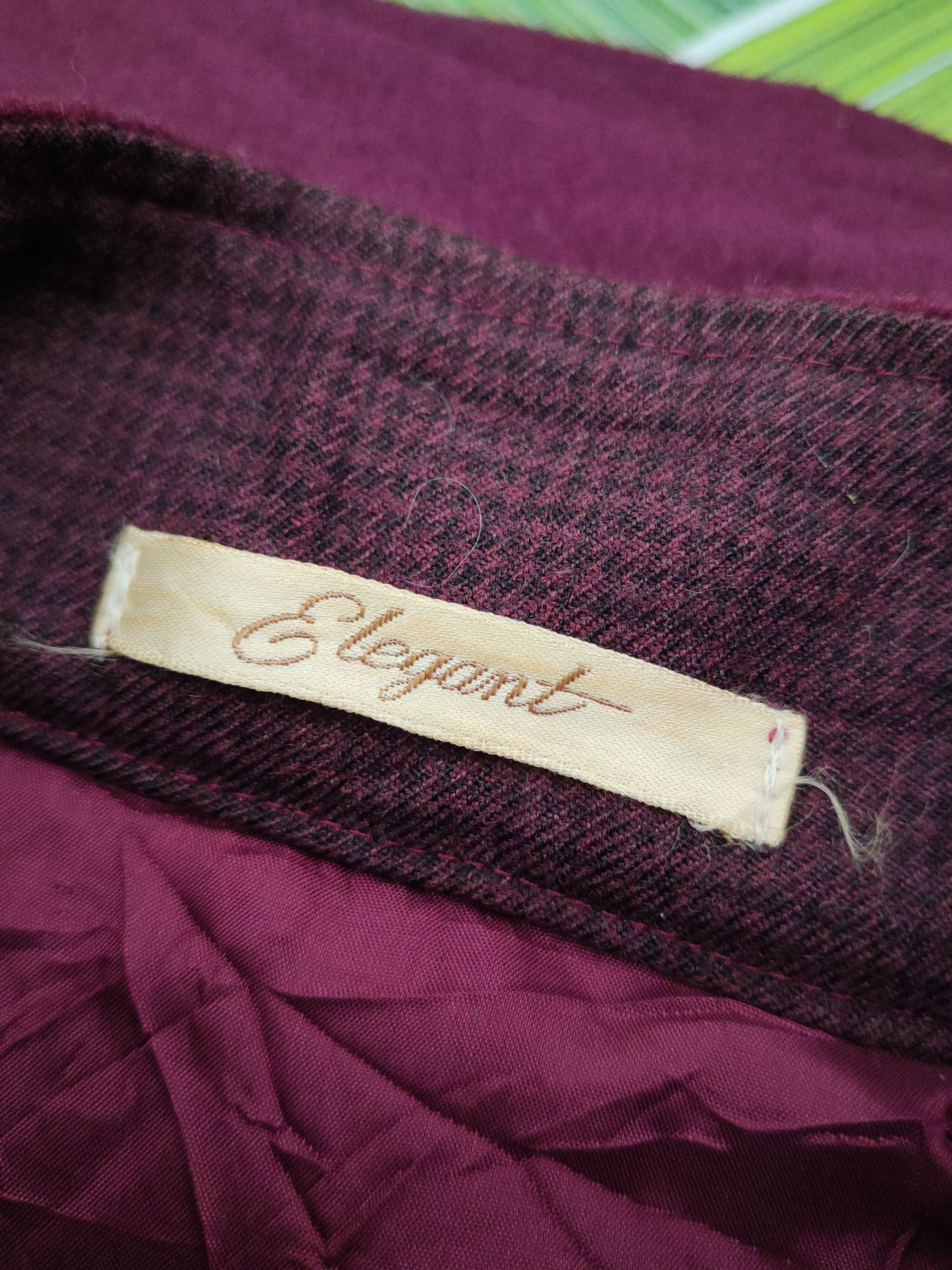 Japanese Brand × Vintage Vintage Elegant Purple Wool Jackets Size L / US 10 / IT 46 - 11 Thumbnail