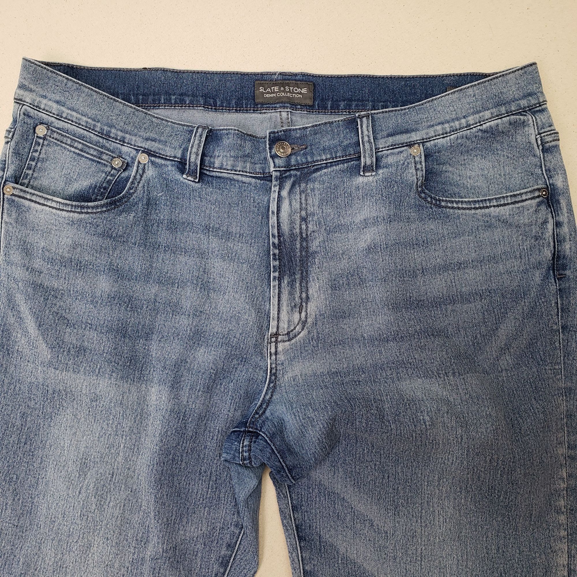 Slate & Stone Slate & Stone Denim Collection Men's Sloan Standard Slim Size US 38 / EU 54 - 3 Thumbnail