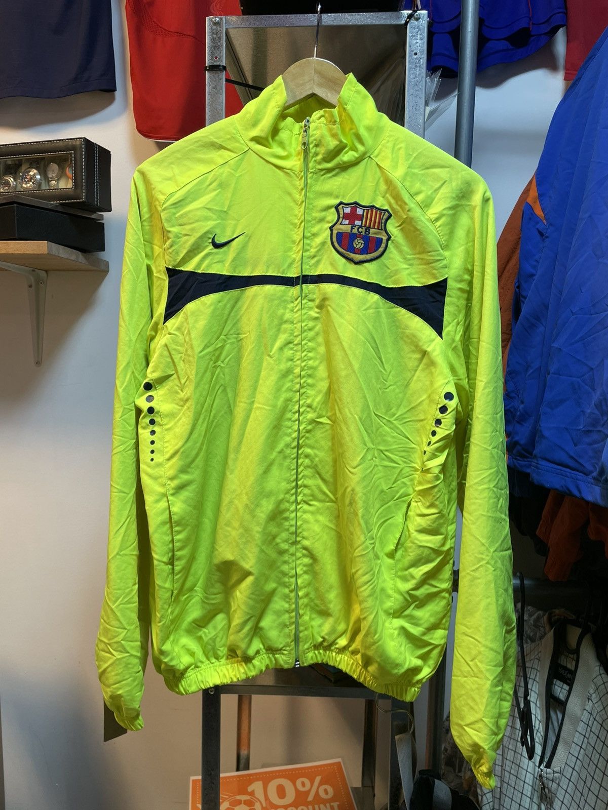 Nike Y2K FC Barcelona Tracksuit Size US L / EU 52-54 / 3 - 1 Thumbnail