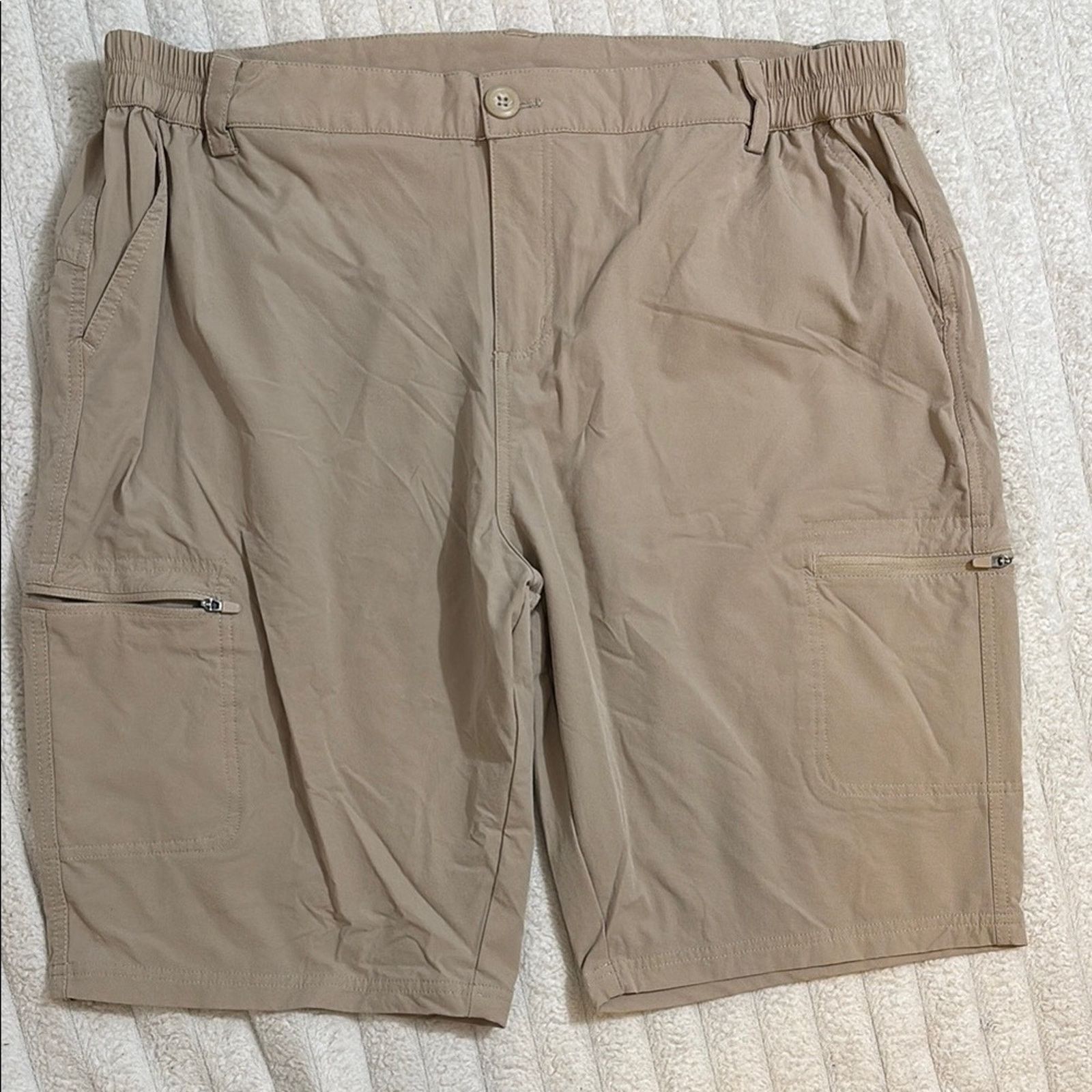 The Unbranded Brand WILLIT Men's Tan Cargo Shorts XXL Size US 38 / EU 54 - 1 Thumbnail