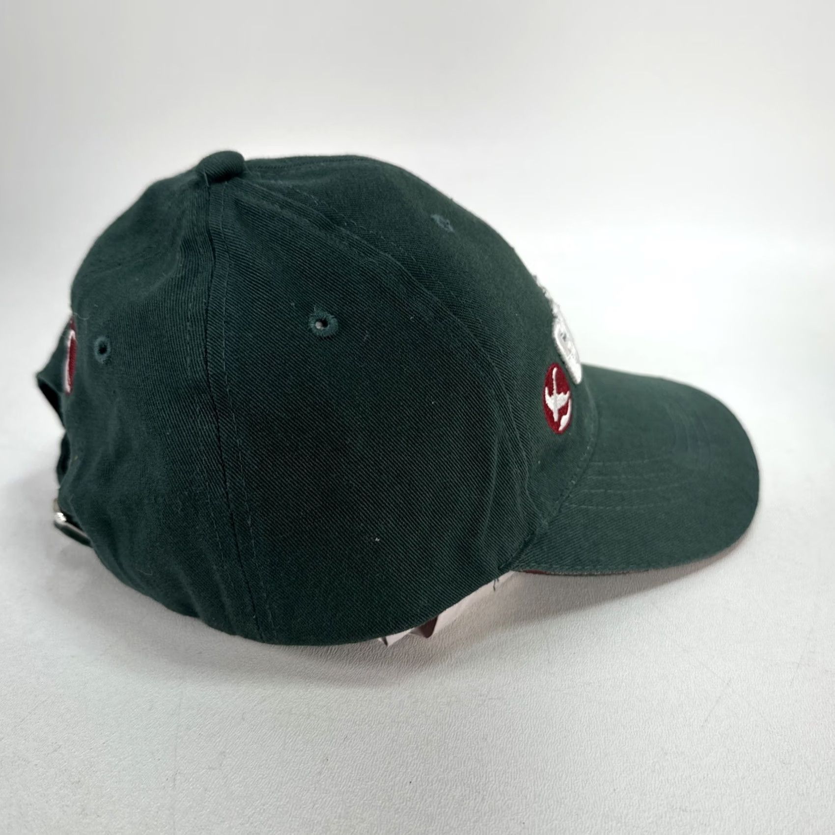 Vintage Gander Mountain Hat Cap Baseball Cap Embroidered Strapback Adjustable Green Twill Cotton Men Outdoor Hunting Season Fall Spring Summer Winter Size ONE SIZE - 3 Thumbnail