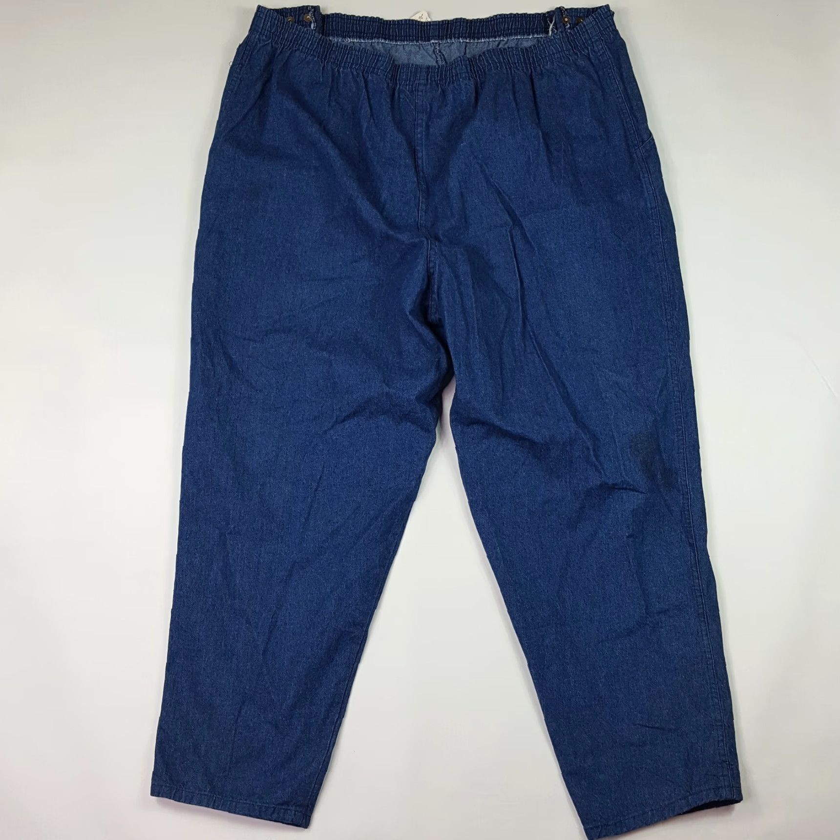 Vintage VINTAGE HIGH Denim Jeans 26W Women's Blue 80s Stretch High Waist Tapered Relaxed Pockets Zip Inseam 30" Vintage 80s Blue Jeans Women High Rise 26W Size 26" / US 2 / IT 38 - 7 Thumbnail