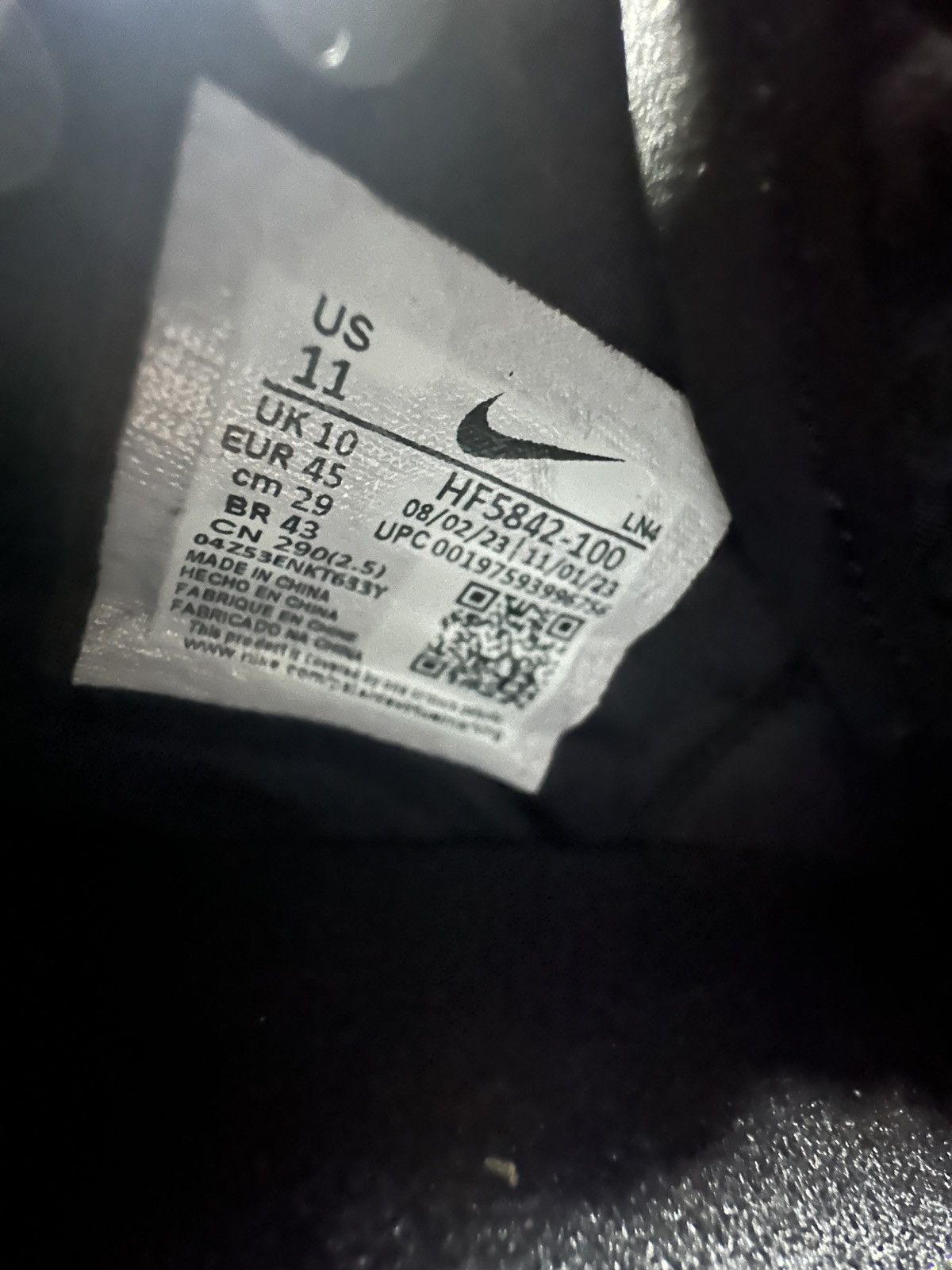 Nike NIKE LEBRON XXI 21 WHITE BLACK BICOASTAL MEN SIZE 11 NEW BOX Size US 11 / EU 44 - 8 Thumbnail