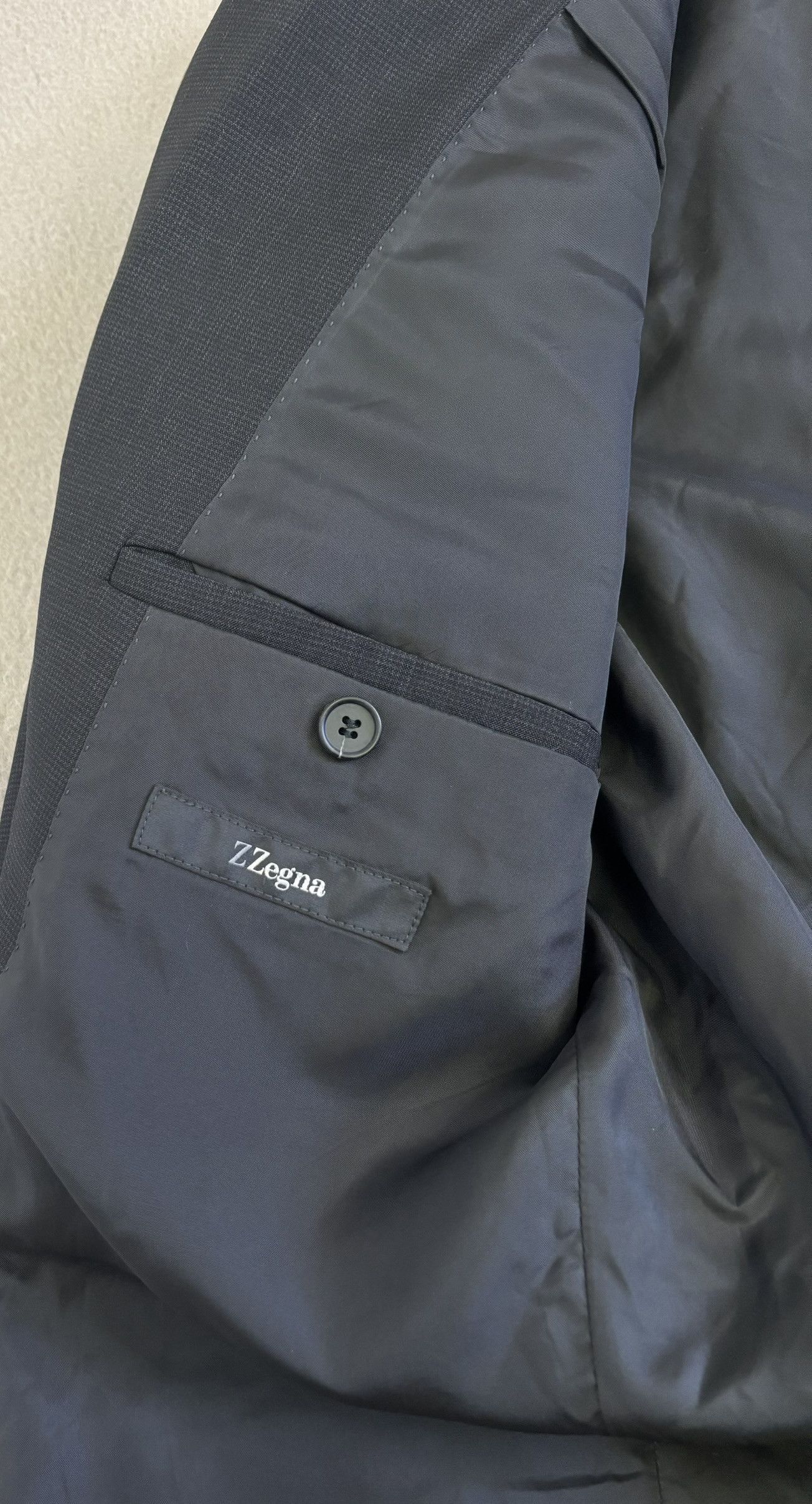Z Zegna Z Zegna Black Blazers Wool, Silk size 54R Size 54R - 10 Thumbnail