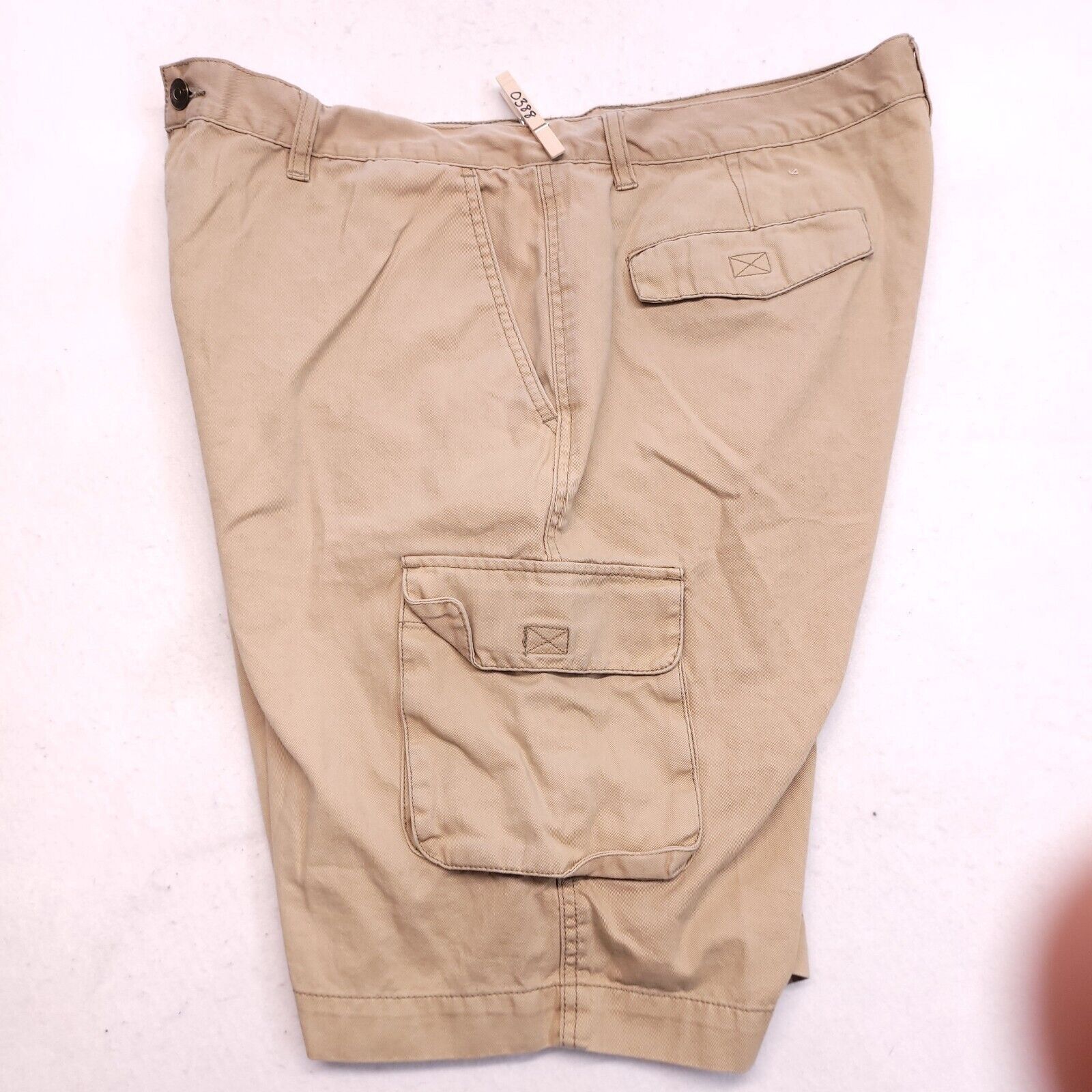 Wolverine Wolverine Medium Wash Button Cargo Shorts Mens Size 40 Beige Size US 40 / EU 56 - 6 Thumbnail