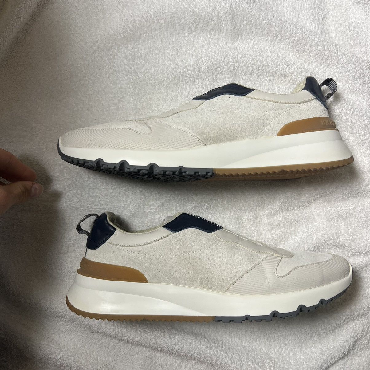 Brunello Cucinelli Brunello Cucinelli Low Top Sneakers Size US 10 / EU 43 - 2 Thumbnail