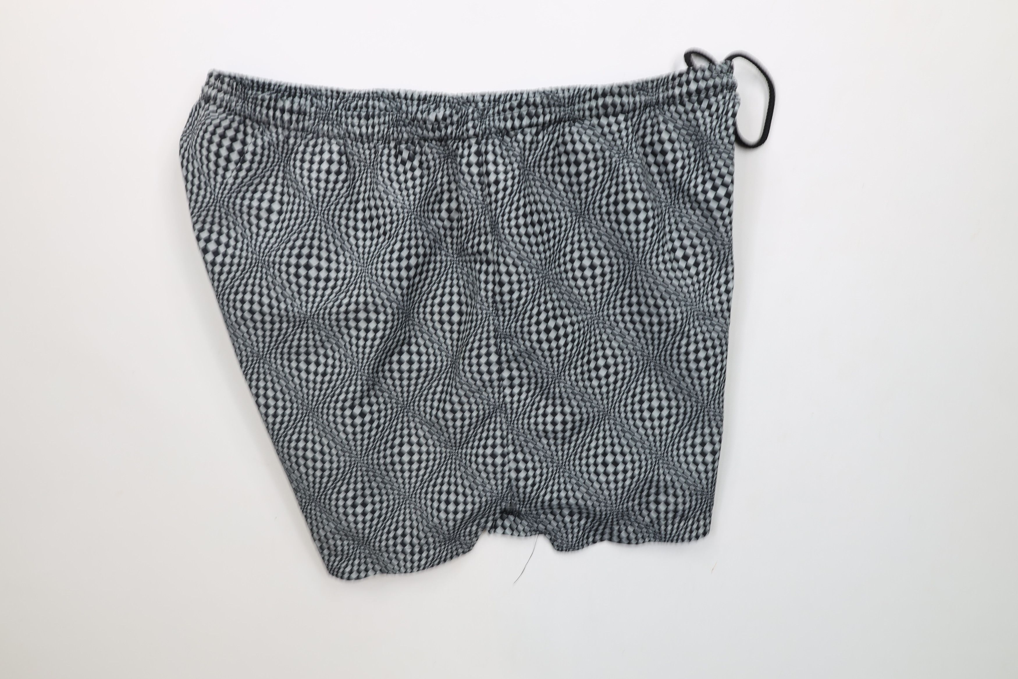 Nike × Vintage Vintage 90s Nike Scott Mini Swoosh Lined Short Shorts Trippy Size US 32 / EU 48 - 9 Thumbnail
