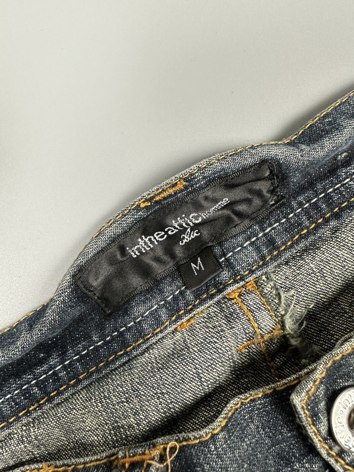 14th Addiction × In The Attic Vintage In The Attic Homme Flare Jeans Size US 33 - 11 Thumbnail
