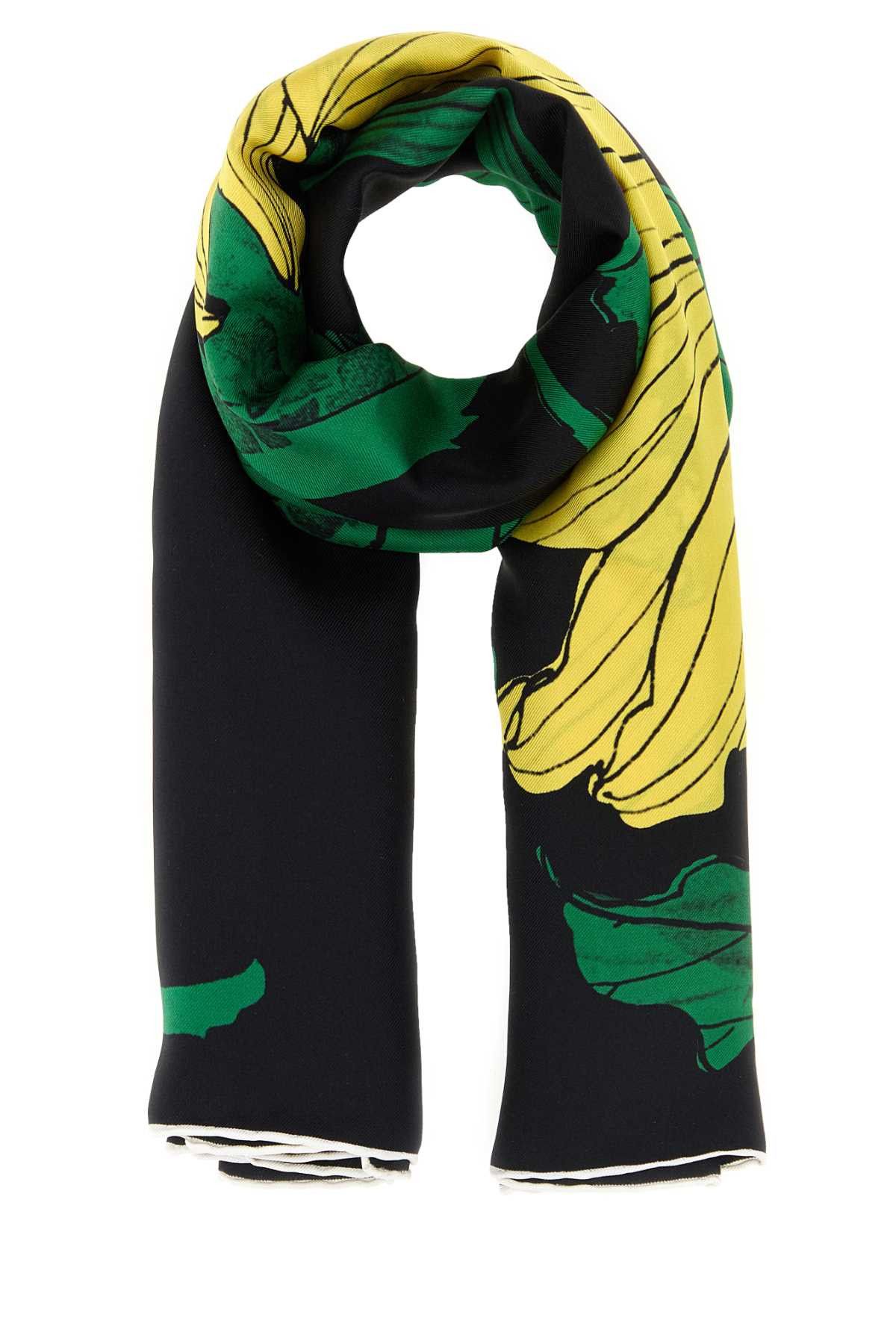 Alexander McQueen Printed Silk Foulard Size ONE SIZE - 1 Thumbnail