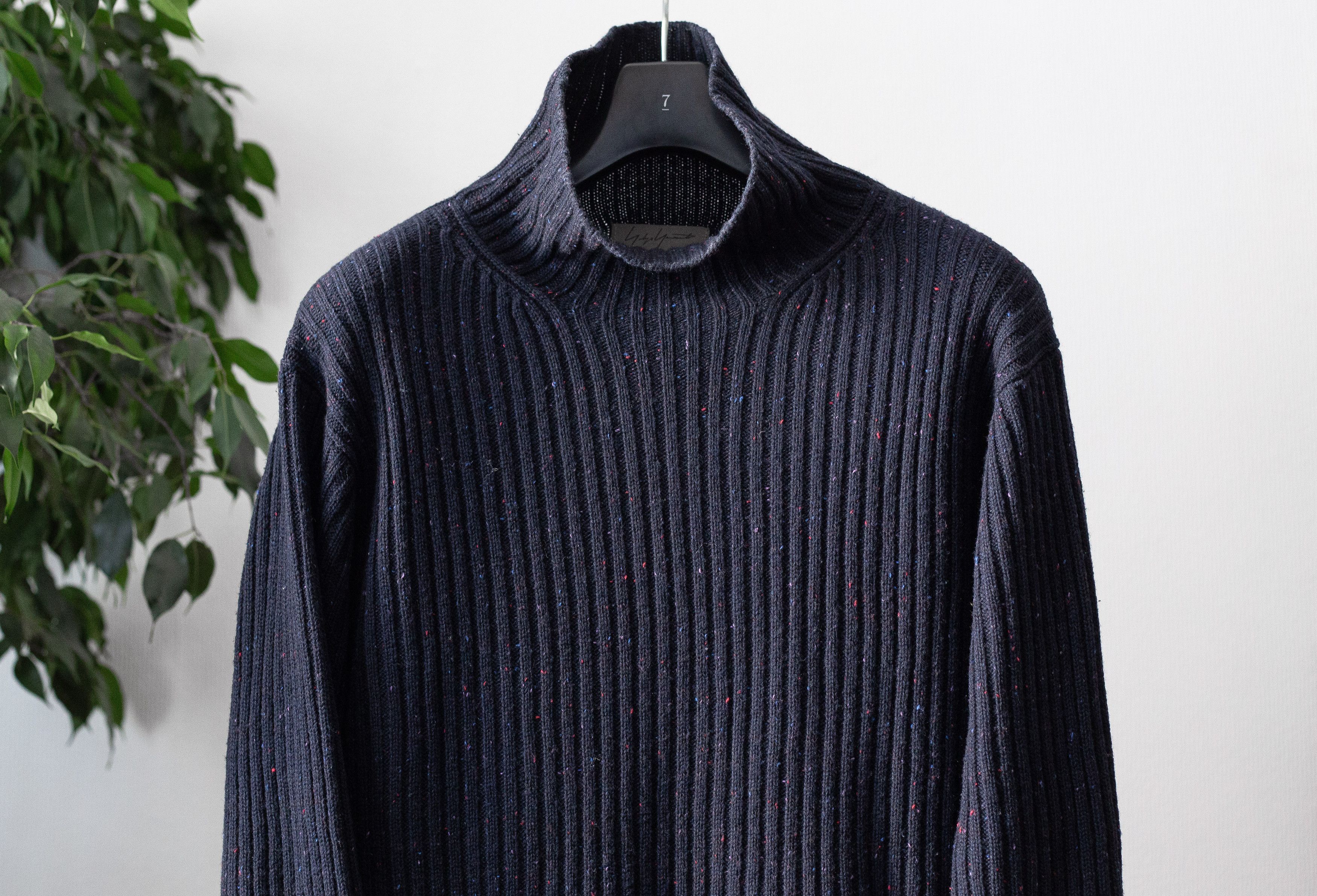 Yohji Yamamoto wool high neck knit Size US M / EU 48-50 / 2 - 3 Thumbnail
